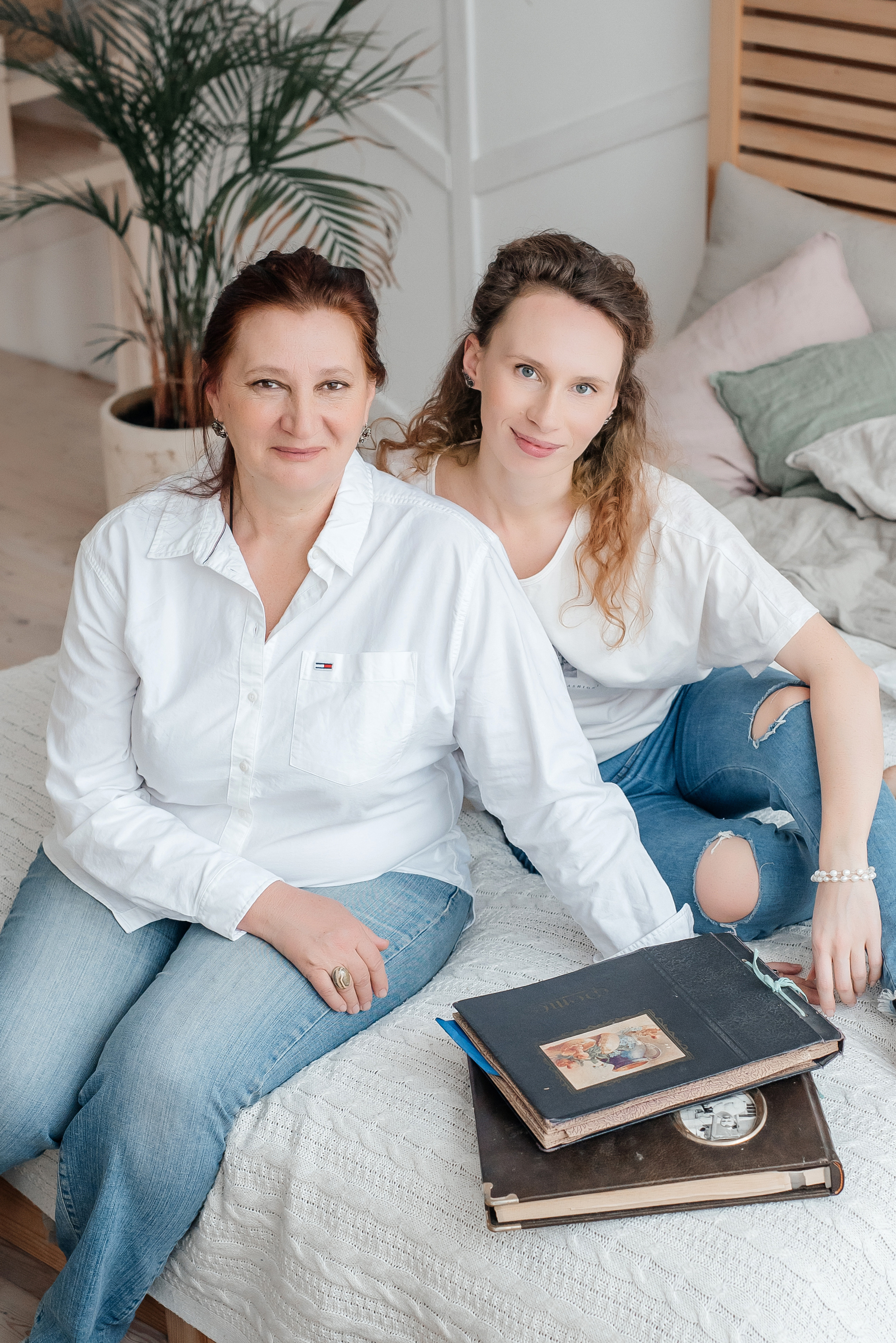 Фотосессия семьи. Мама и три дочери. Свадебный фотограф Елена Рякина