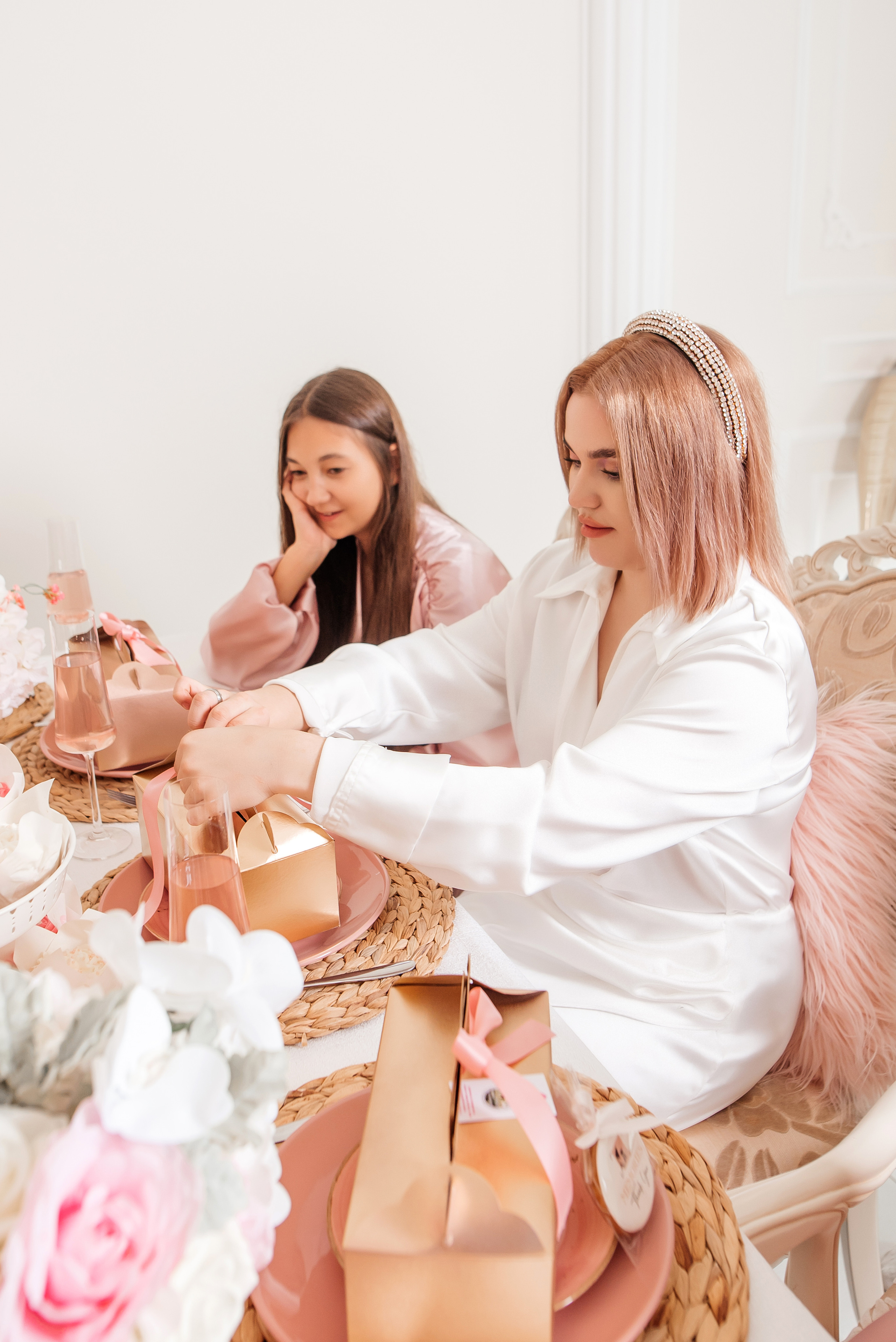 Девичник в розовом стиле. Свадебный фотограф Елена Рякина