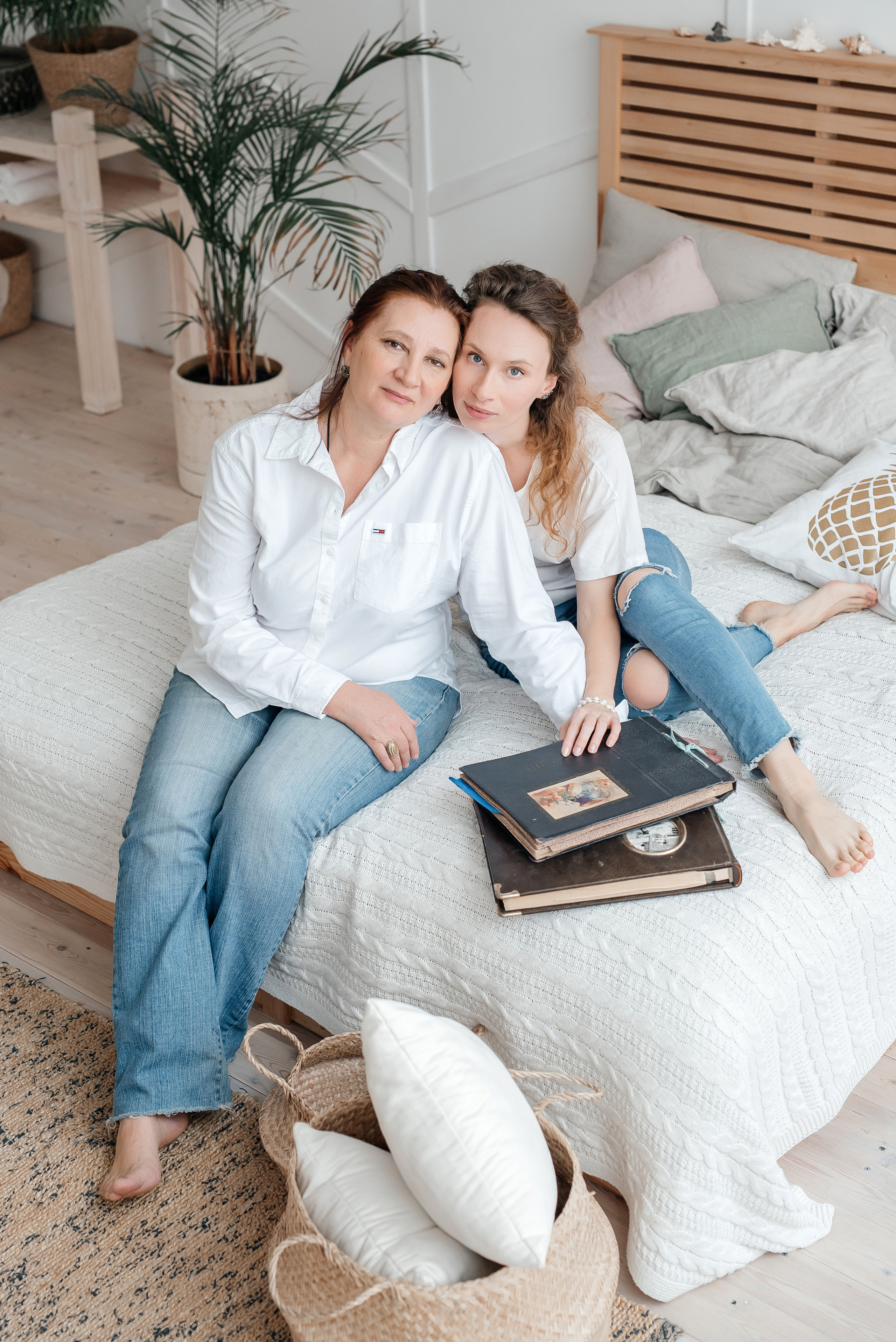 Фотосессия семьи. Мама и три дочери. Свадебный фотограф Елена Рякина