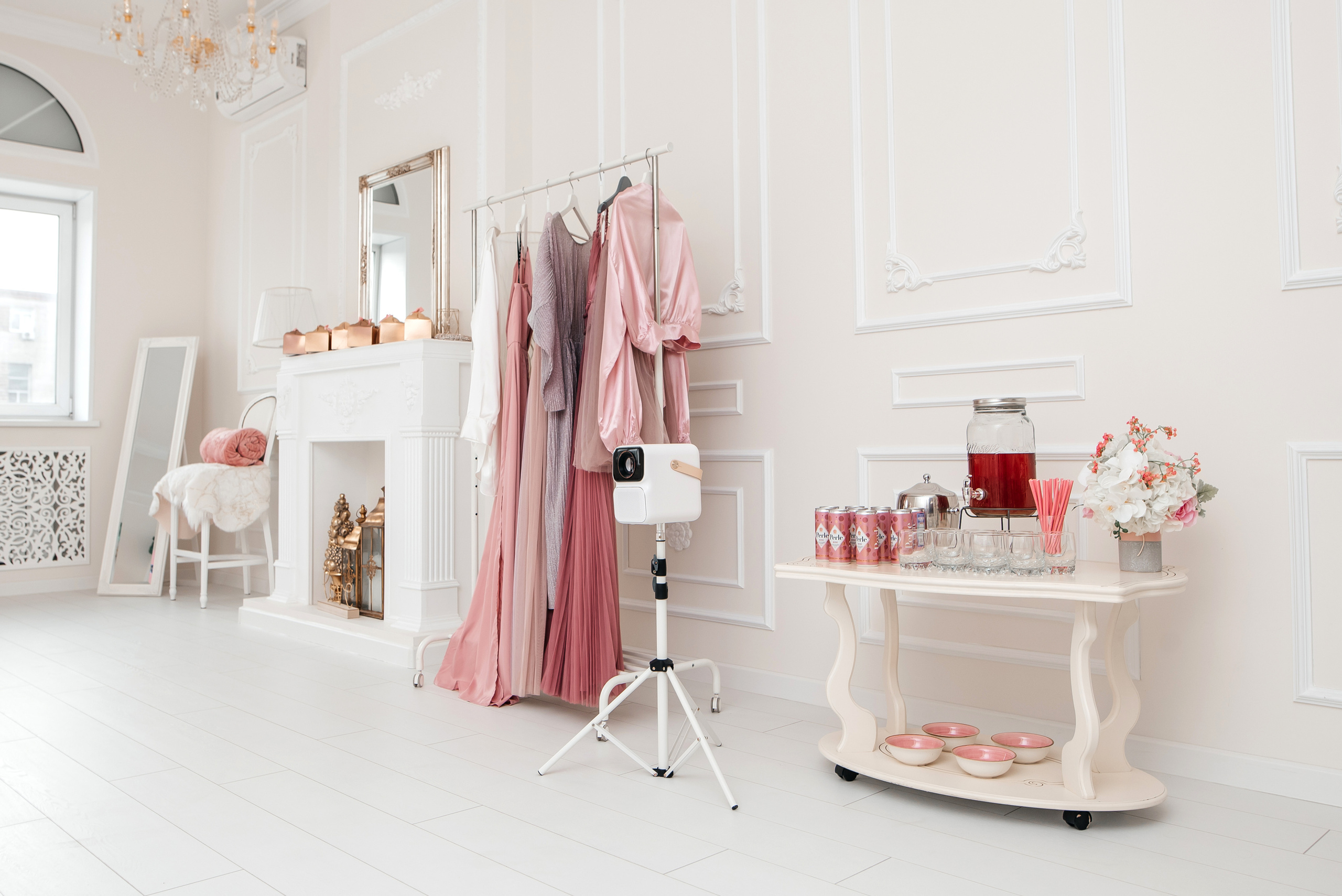 Девичник в розовом стиле. Свадебный фотограф Елена Рякина