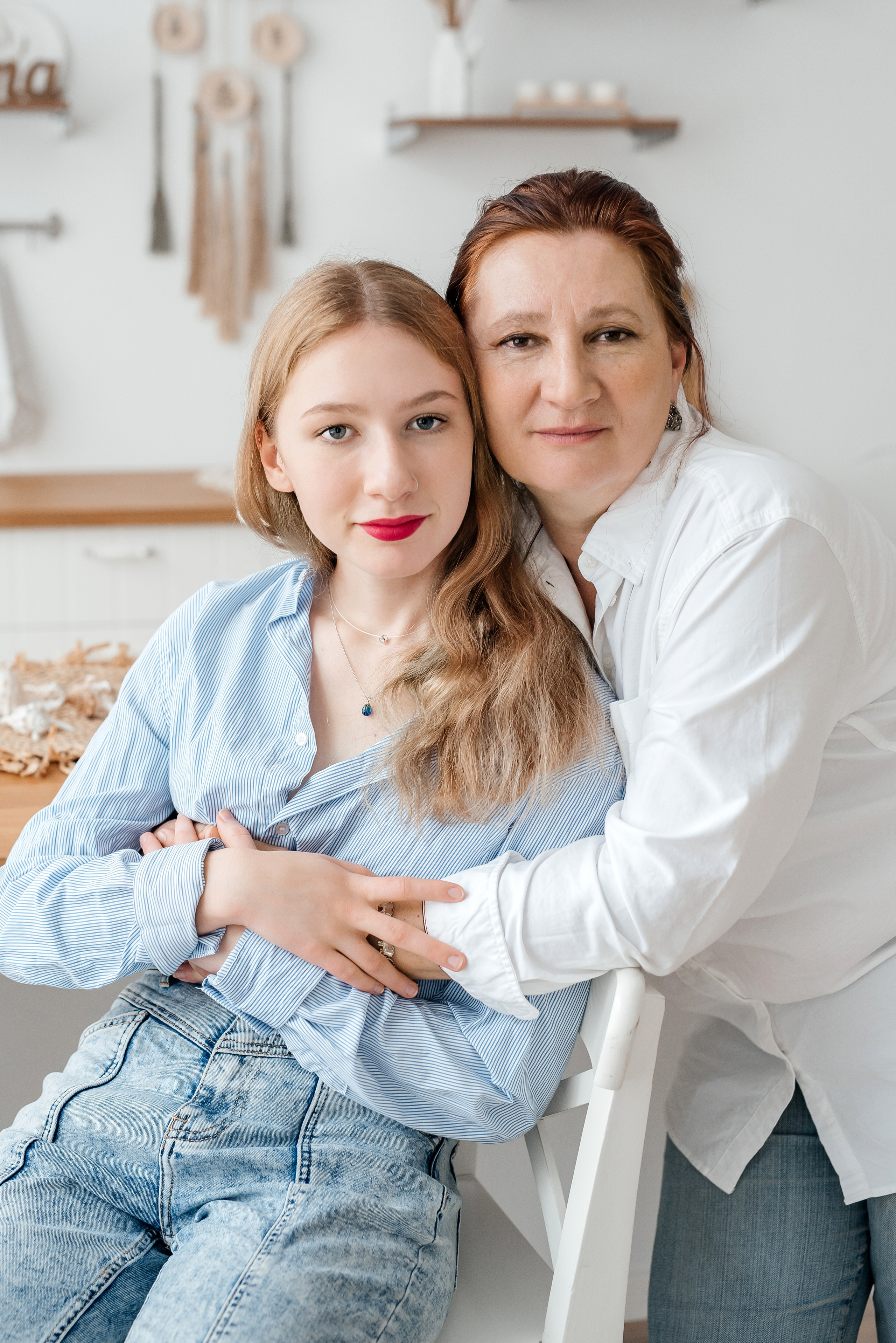 Фотосессия семьи. Мама и три дочери. Свадебный фотограф Елена Рякина