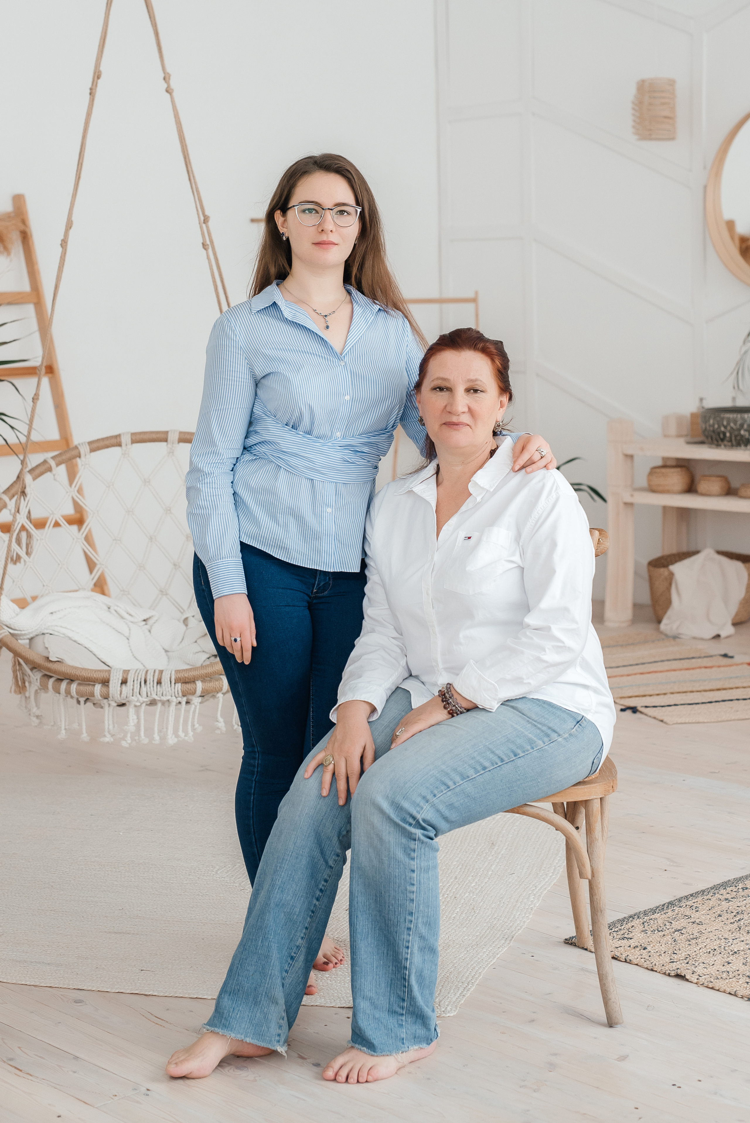 Фотосессия семьи. Мама и три дочери. Свадебный фотограф Елена Рякина