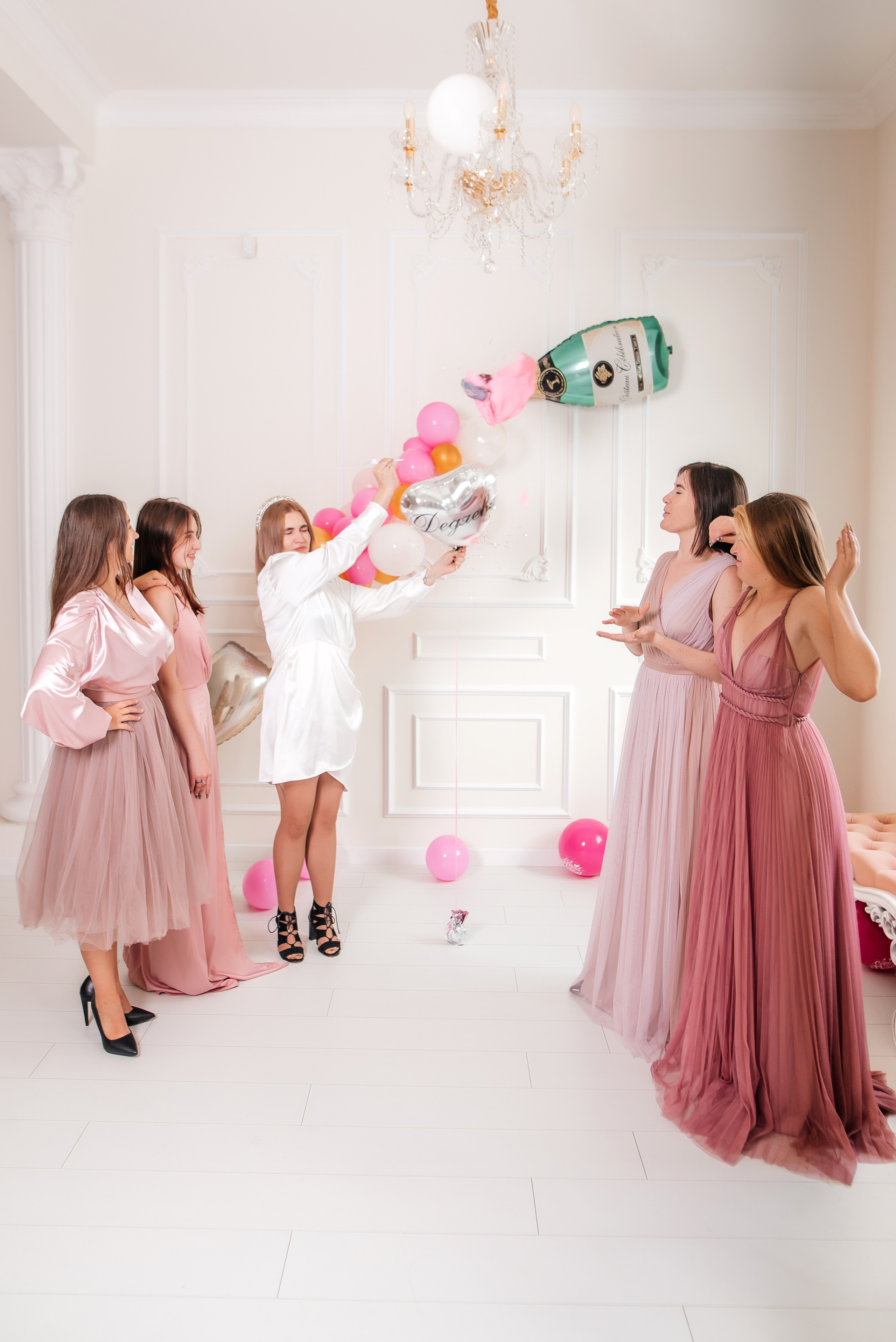 Девичник в розовом стиле. Свадебный фотограф Елена Рякина