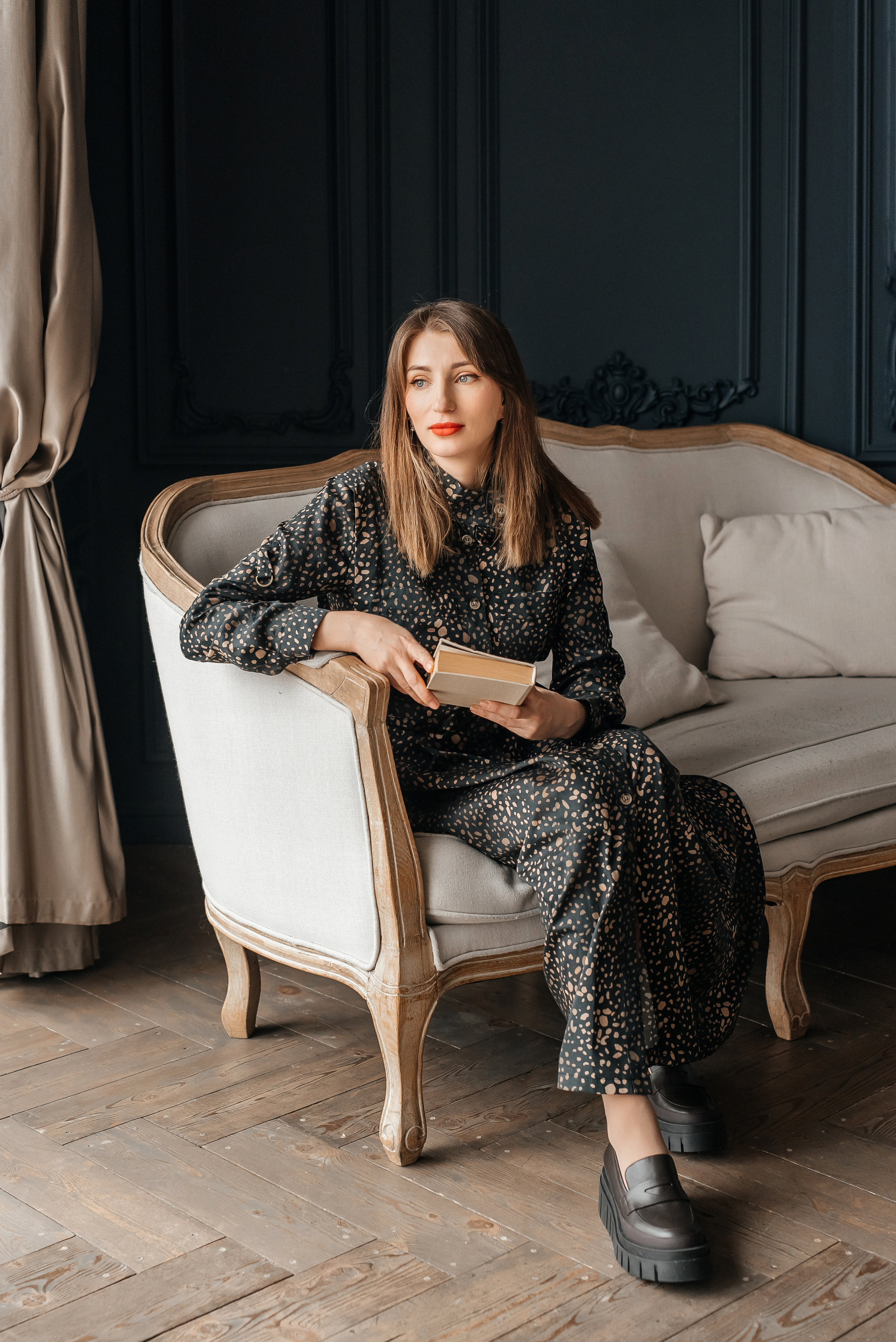 Семейная съемка в студии стиля борокко. Свадебный фотограф Елена Рякина