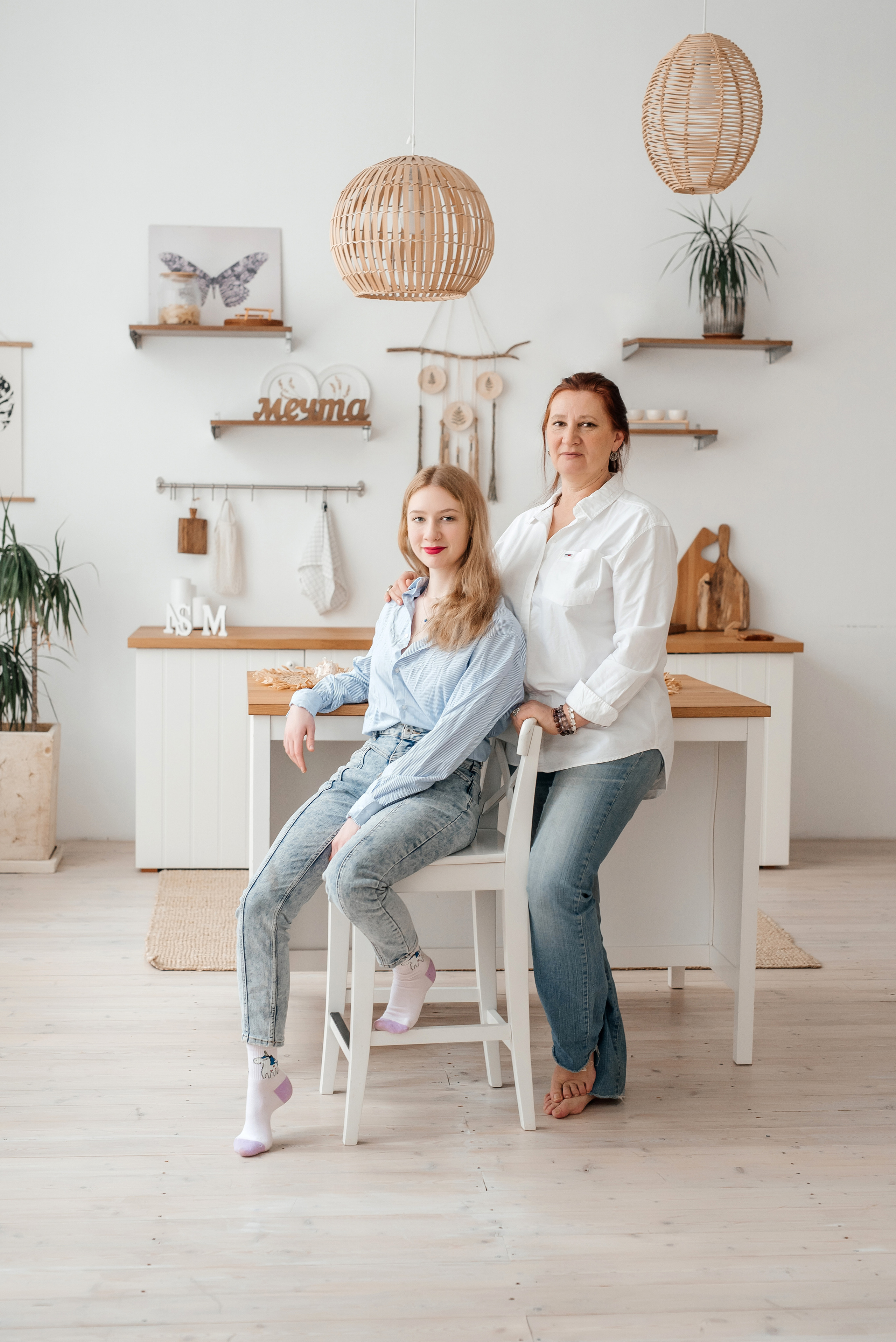 Фотосессия семьи. Мама и три дочери. Свадебный фотограф Елена Рякина