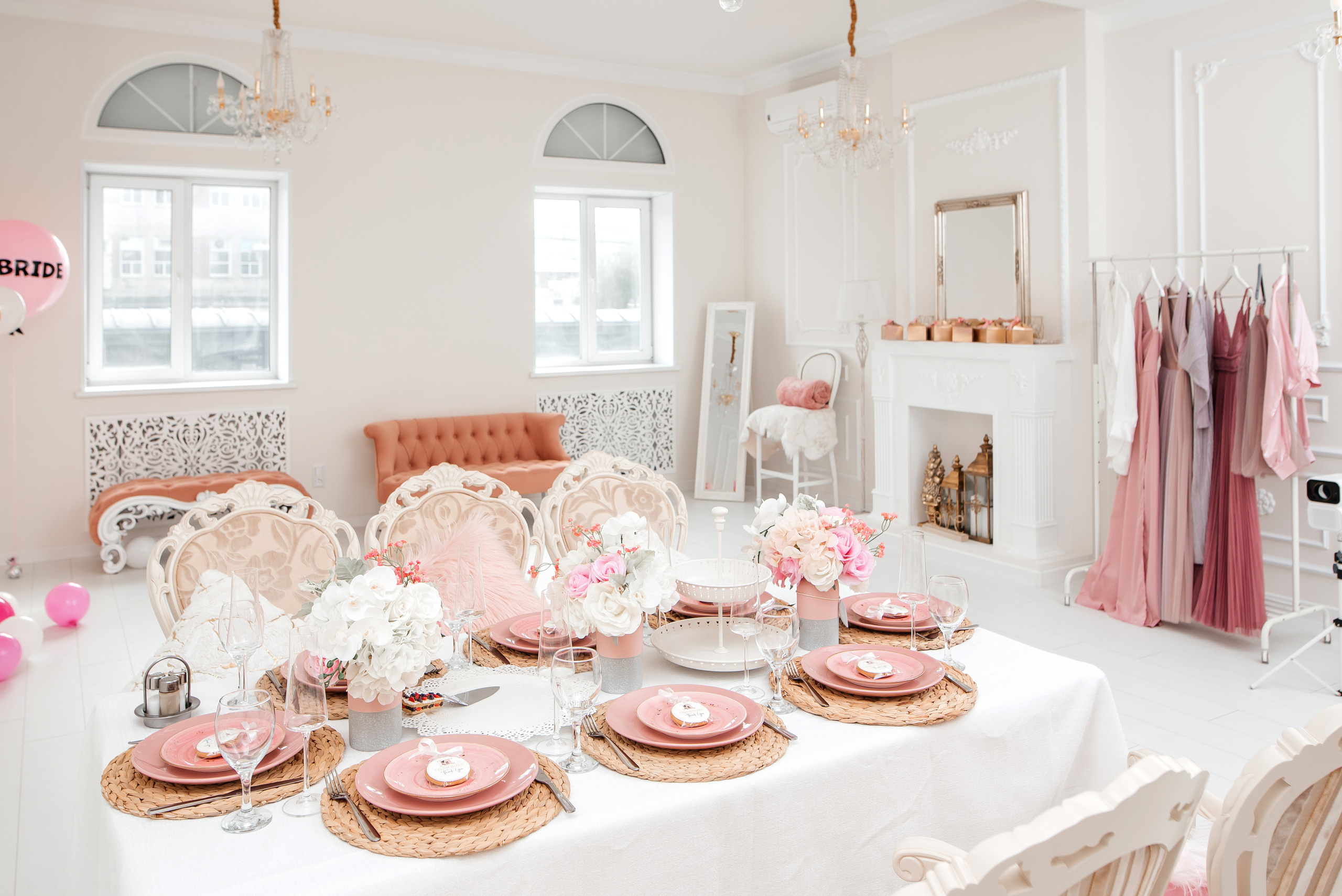 Девичник в розовом стиле. Свадебный фотограф Елена Рякина