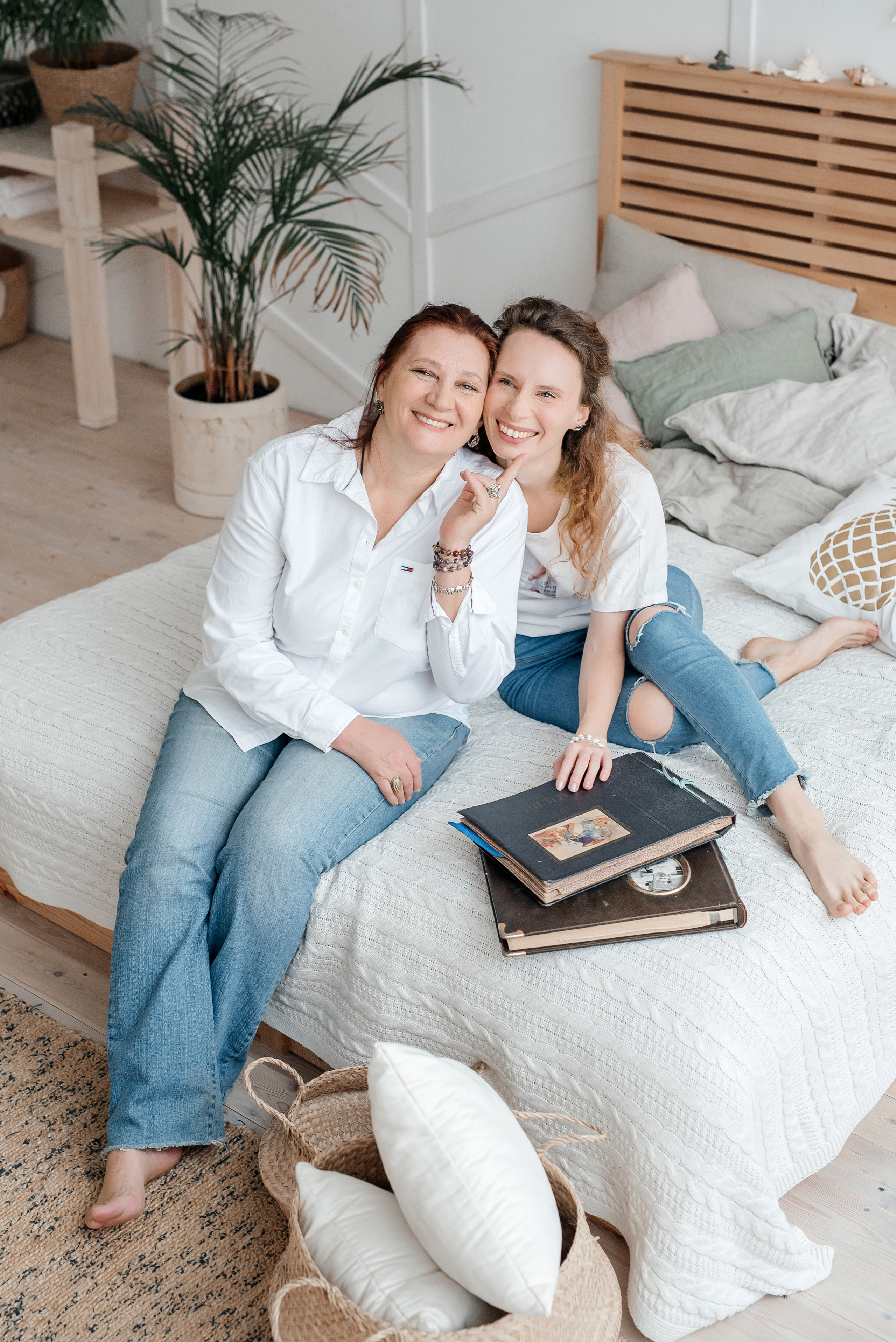 Фотосессия семьи. Мама и три дочери. Свадебный фотограф Елена Рякина