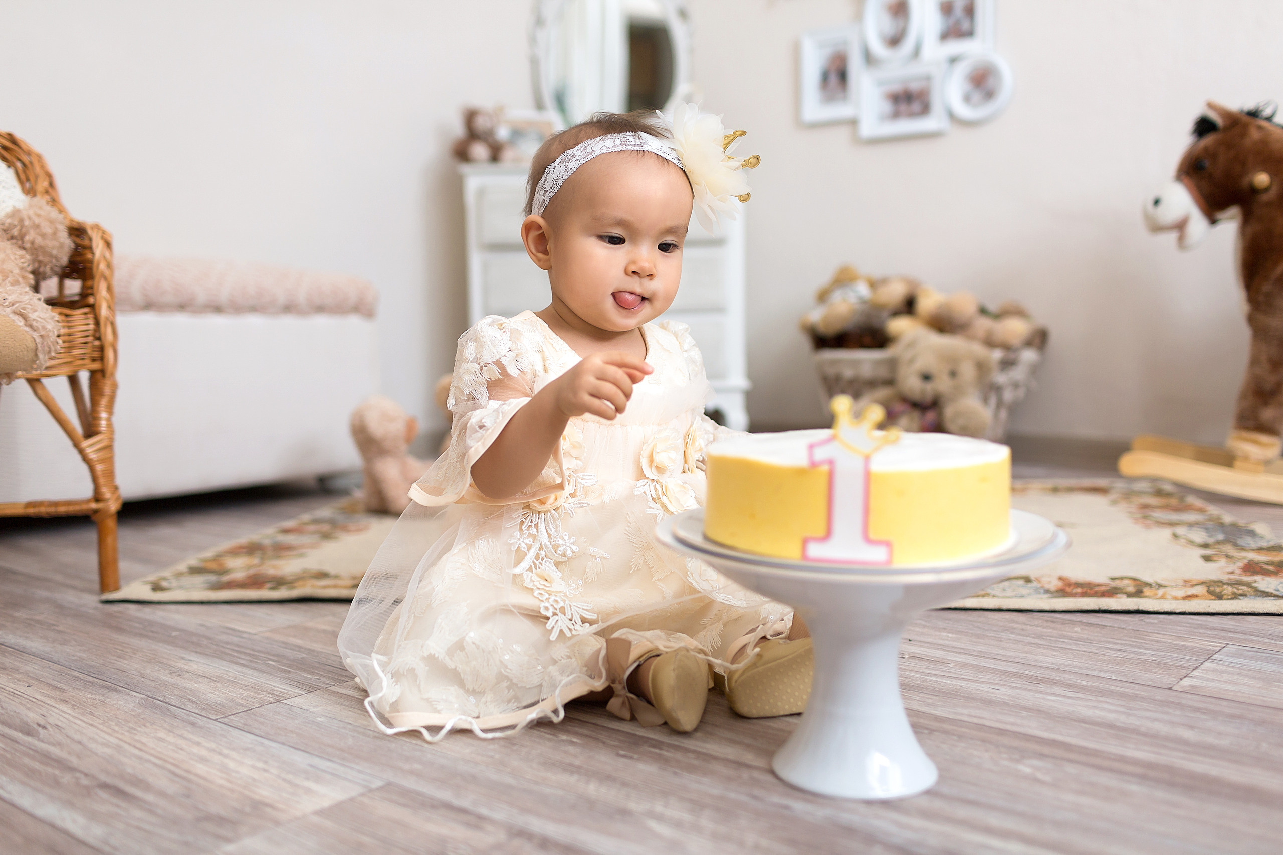 Мила. Smash cake. Свадебный и семейный фотограф Спб Бошман Ирина