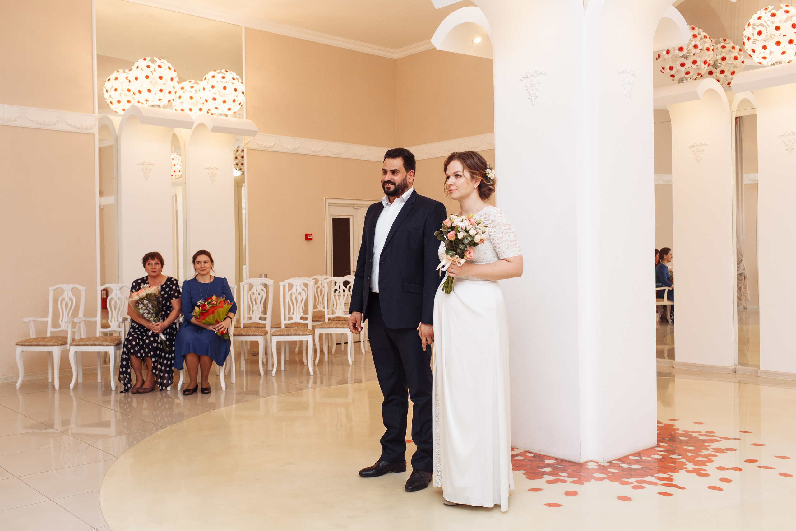 Регистрация брака в Невском ЗАГСЕ. Свадебный и семейный фотограф Спб Бошман Ирина