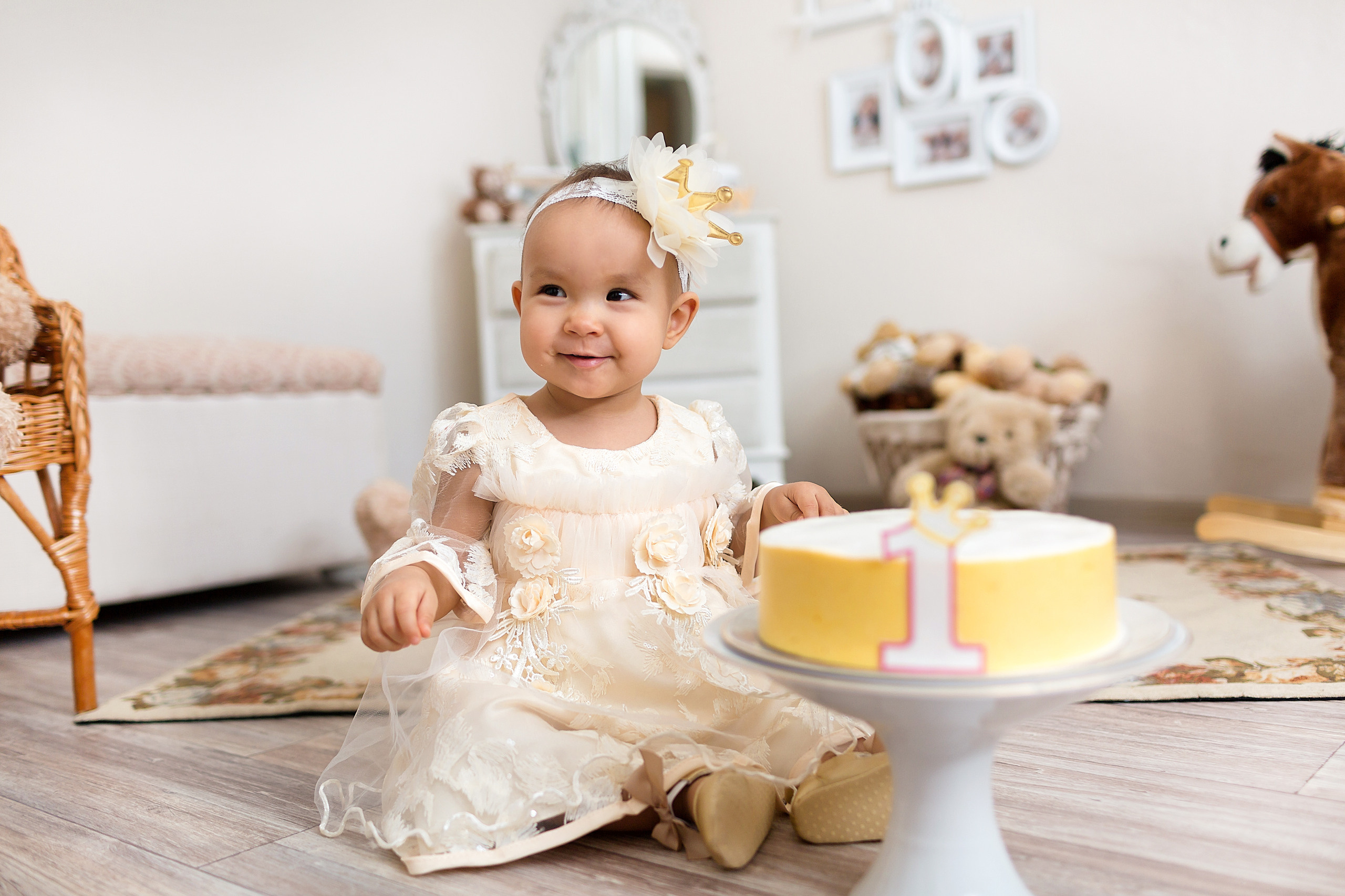 Мила. Smash cake. Свадебный и семейный фотограф Спб Бошман Ирина