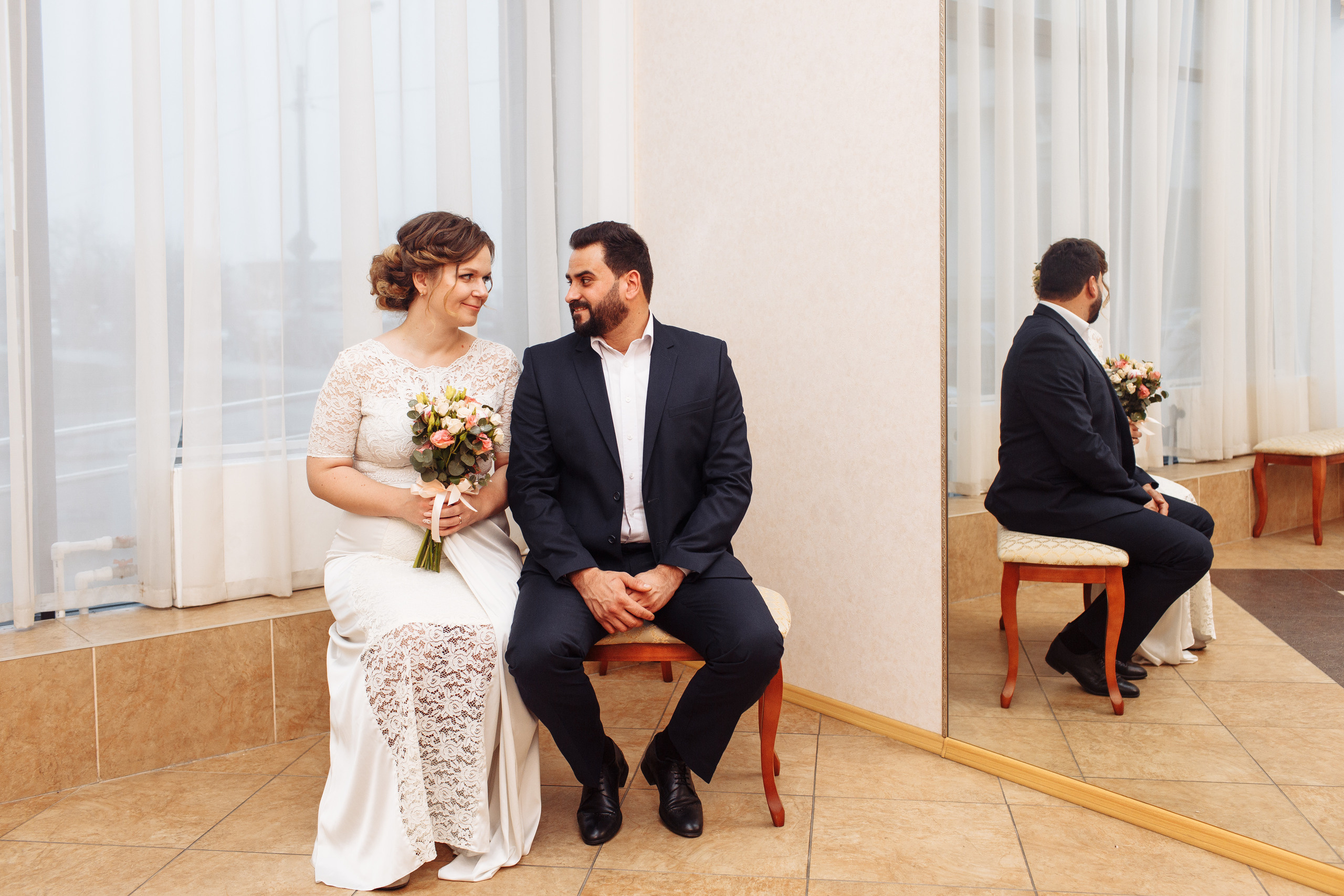 Регистрация брака в Невском ЗАГСЕ. Свадебный и семейный фотограф Спб Бошман Ирина