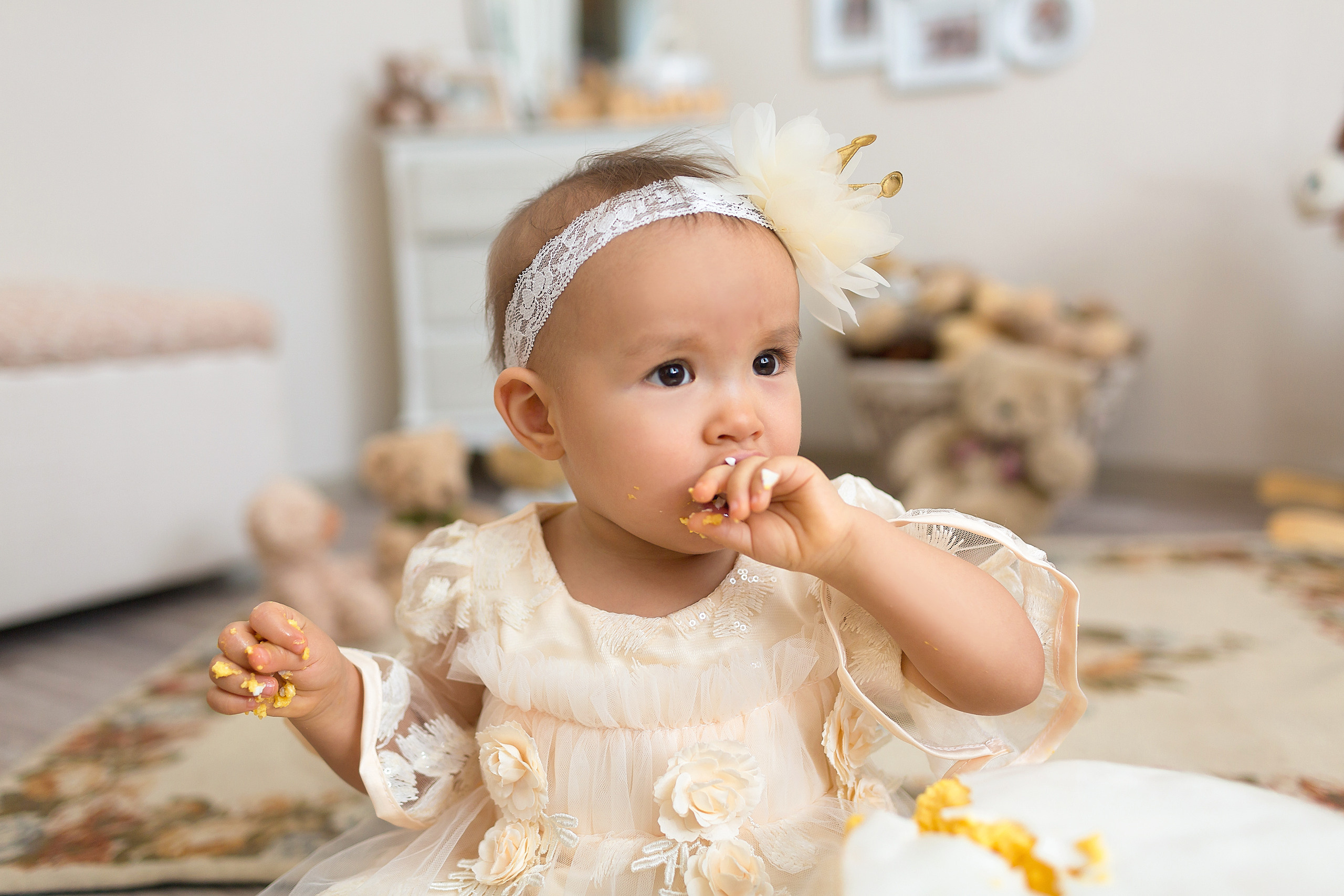 Мила. Smash cake. Свадебный и семейный фотограф Спб Бошман Ирина