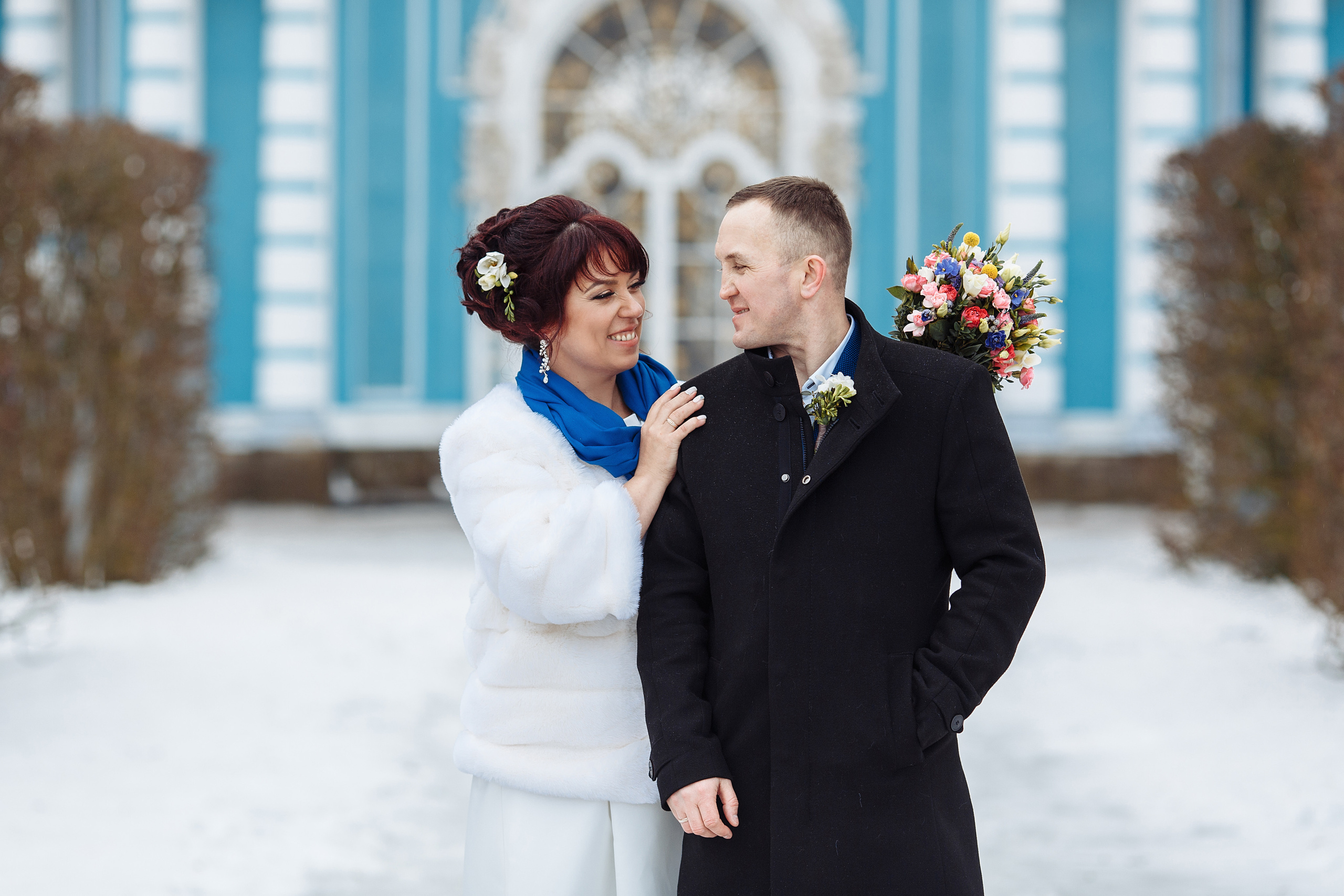 Свадебная фотосессия. г. Пушкин. Свадебный и семейный фотограф Спб Бошман Ирина