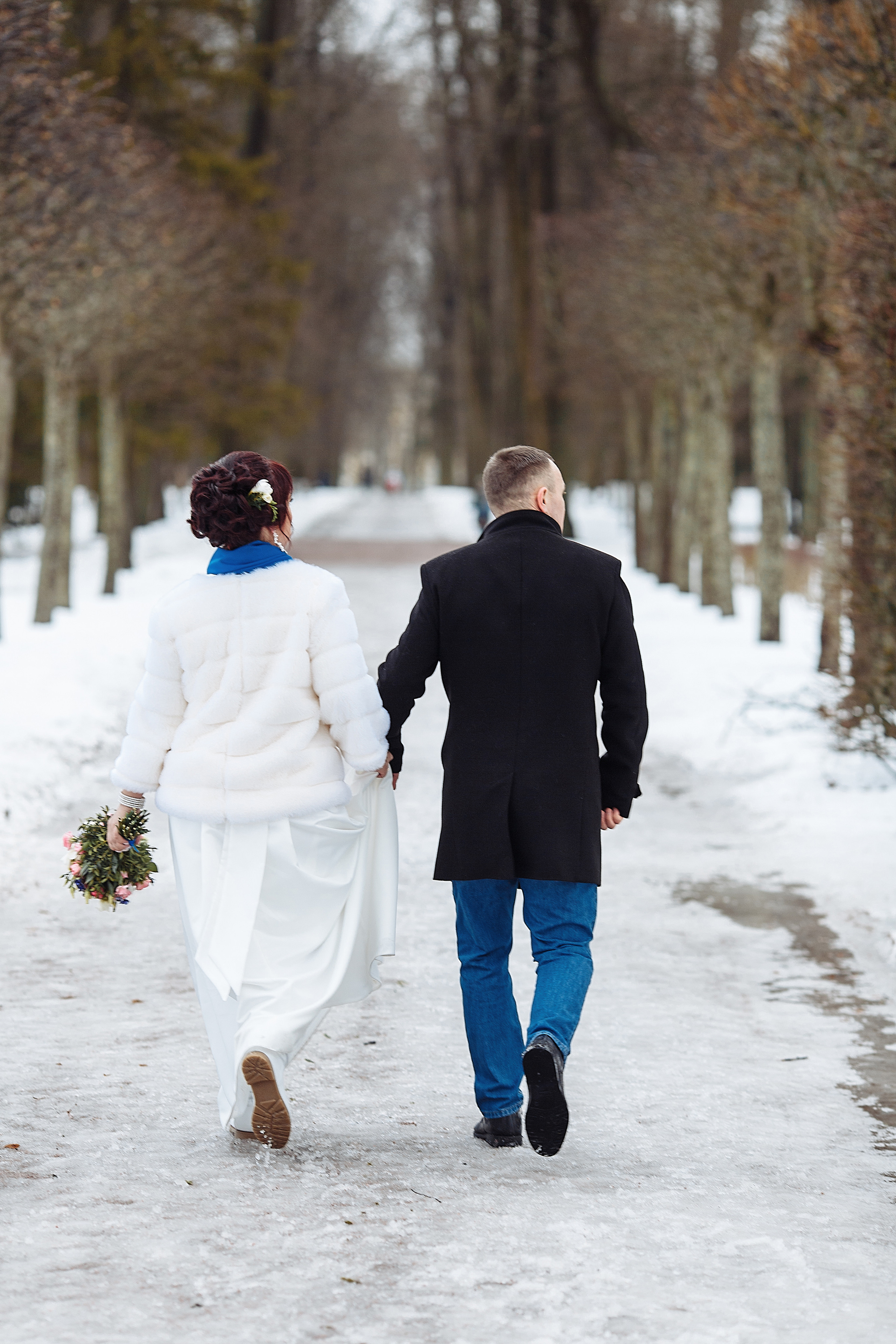 Свадебная фотосессия. г. Пушкин. Свадебный и семейный фотограф Спб Бошман Ирина