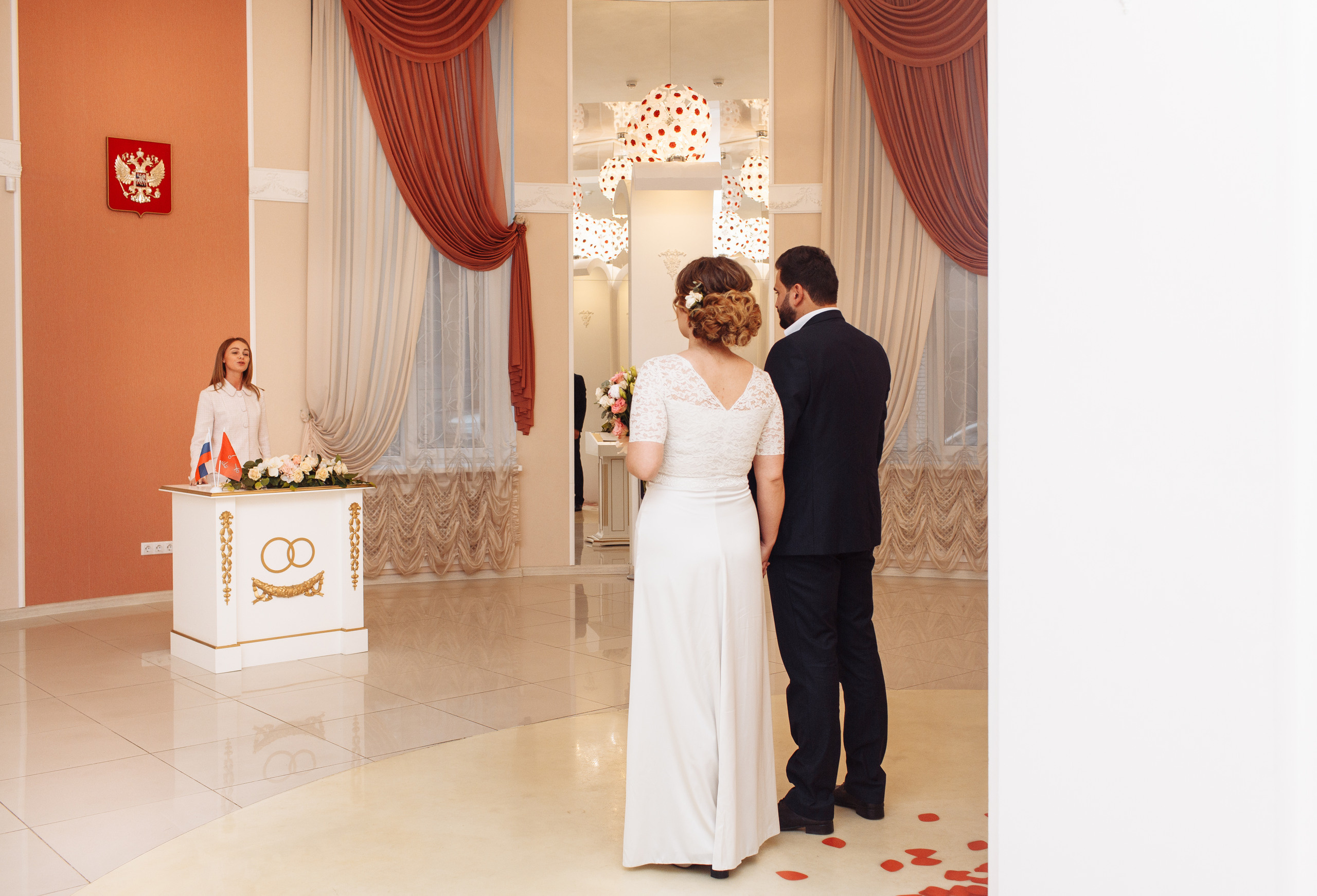 Регистрация брака в Невском ЗАГСЕ. Свадебный и семейный фотограф Спб Бошман Ирина