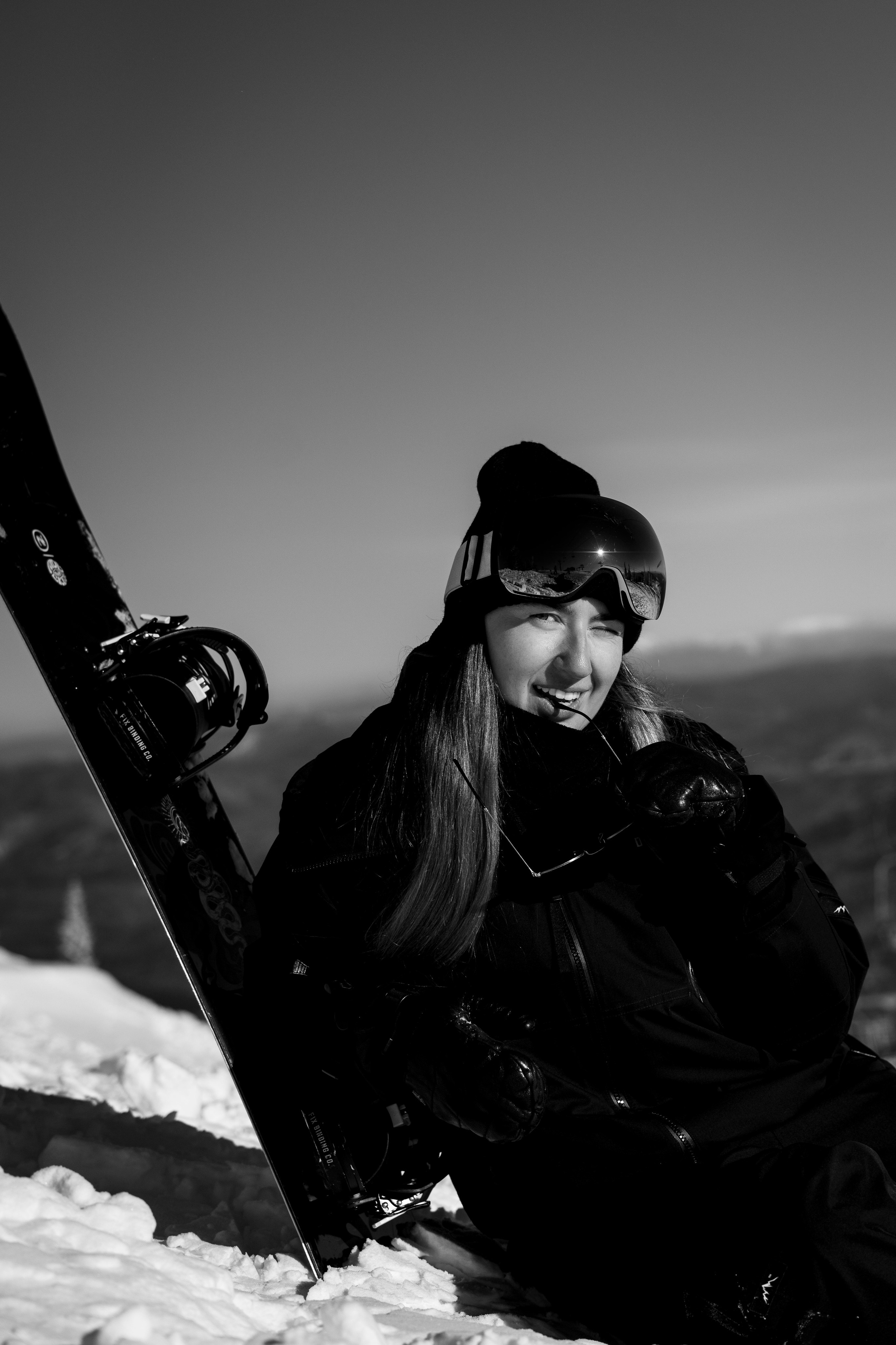 Фотосессия на вершине. Анастасия Паршукова — фотограф Шерегеш Новосибирск