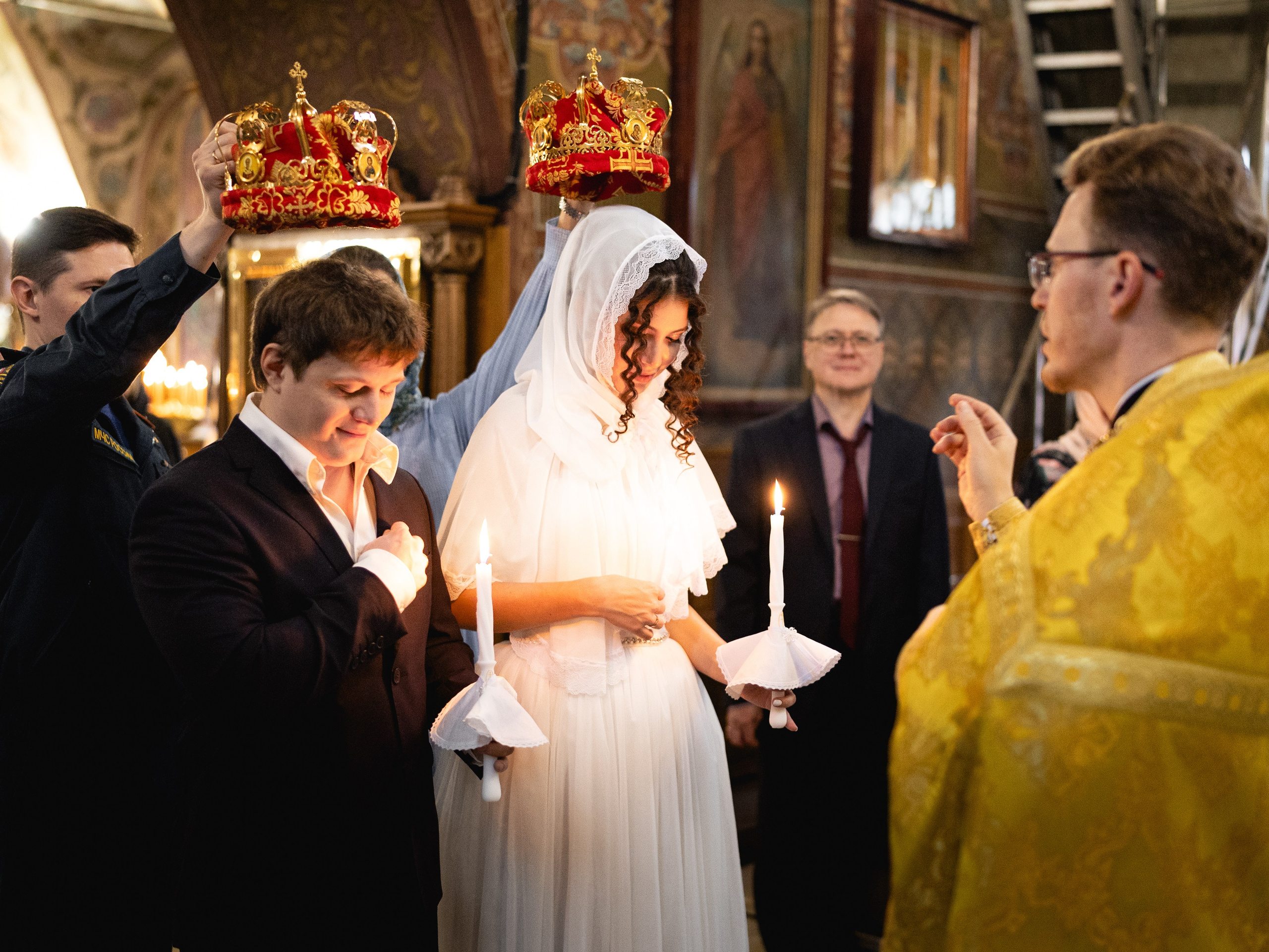 Венчание Михаила и Евы. Уникальный фотограф на крещение и венчание. Москва