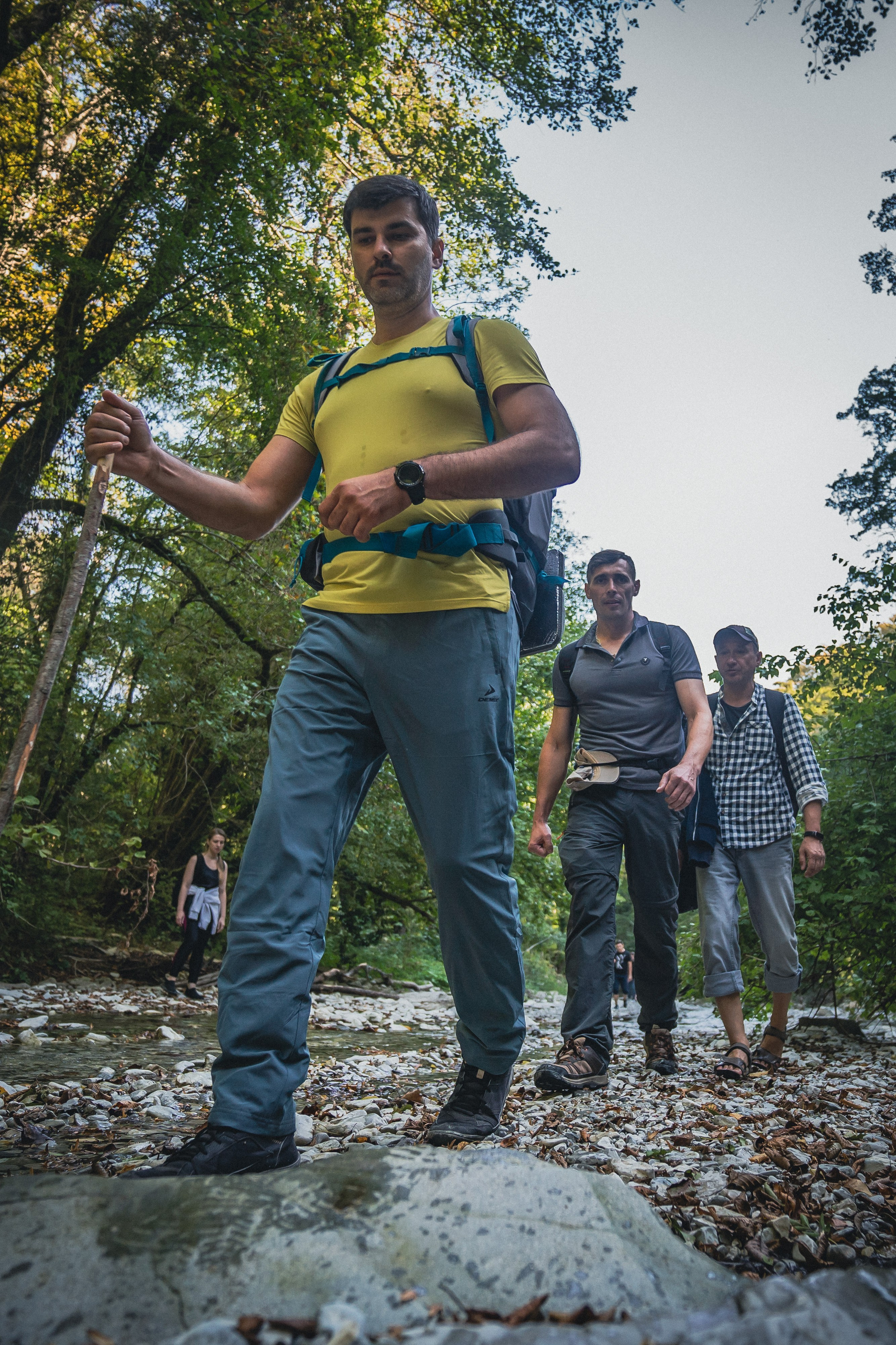 Поход на Полковничьи водопады АСК 26.09.23. Репортажный фотограф в Краснодаре Рындин Дмитрий