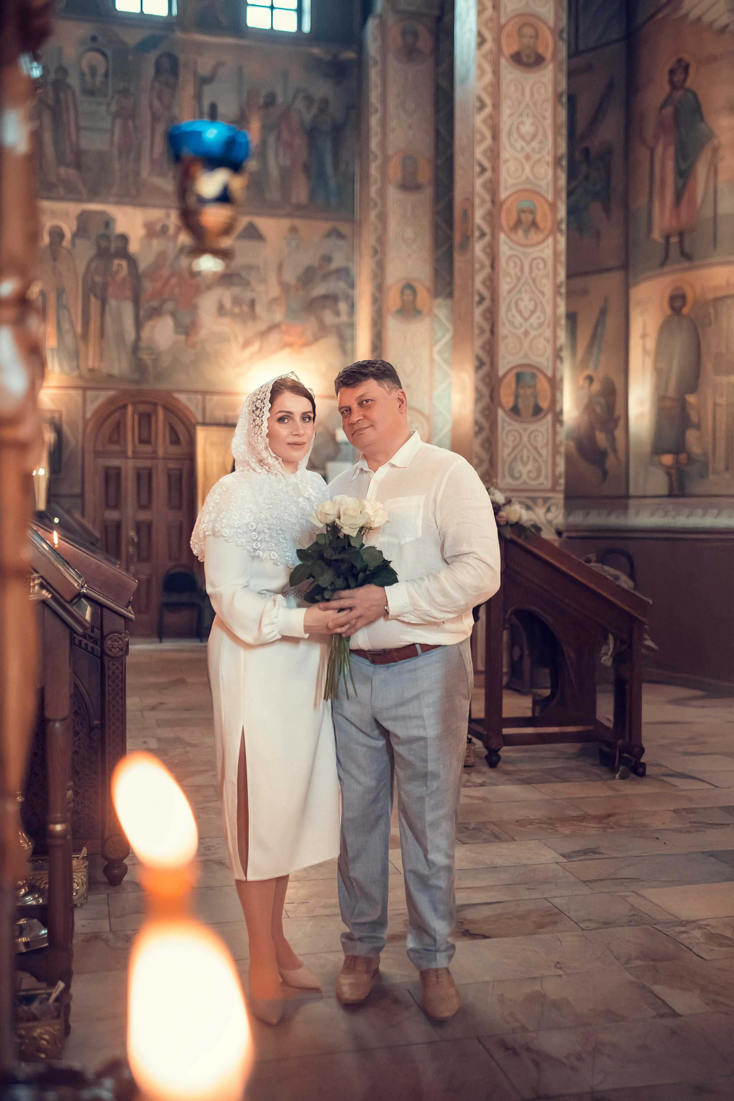 Венчание Сергея и Анастасии в Казанском храме. Екатерина Крапивина фотограф церковных Таинств в Нижний Новгороде