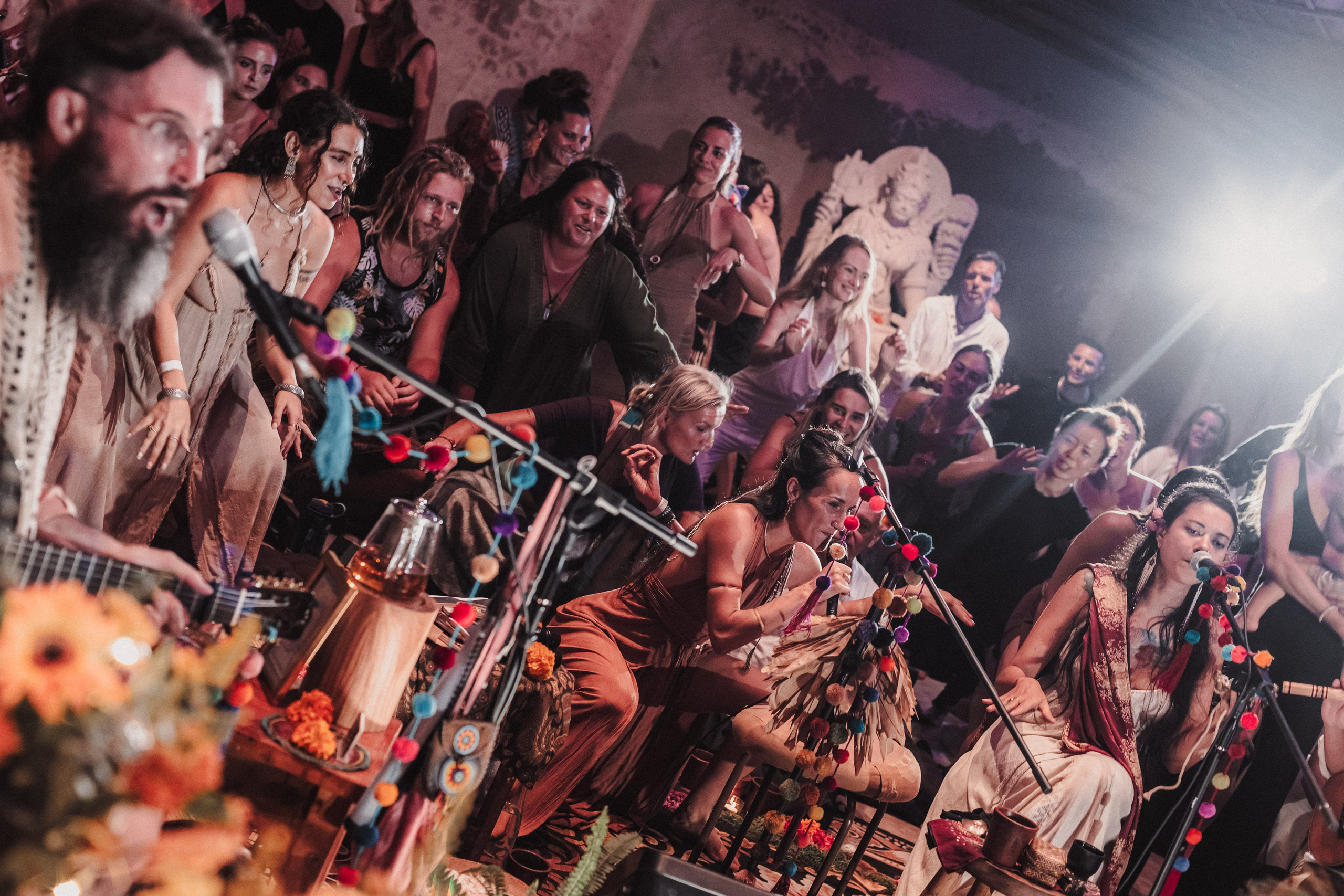 Hanuman Project kirtan at Alchemy march. Mariam Bagdasaryan