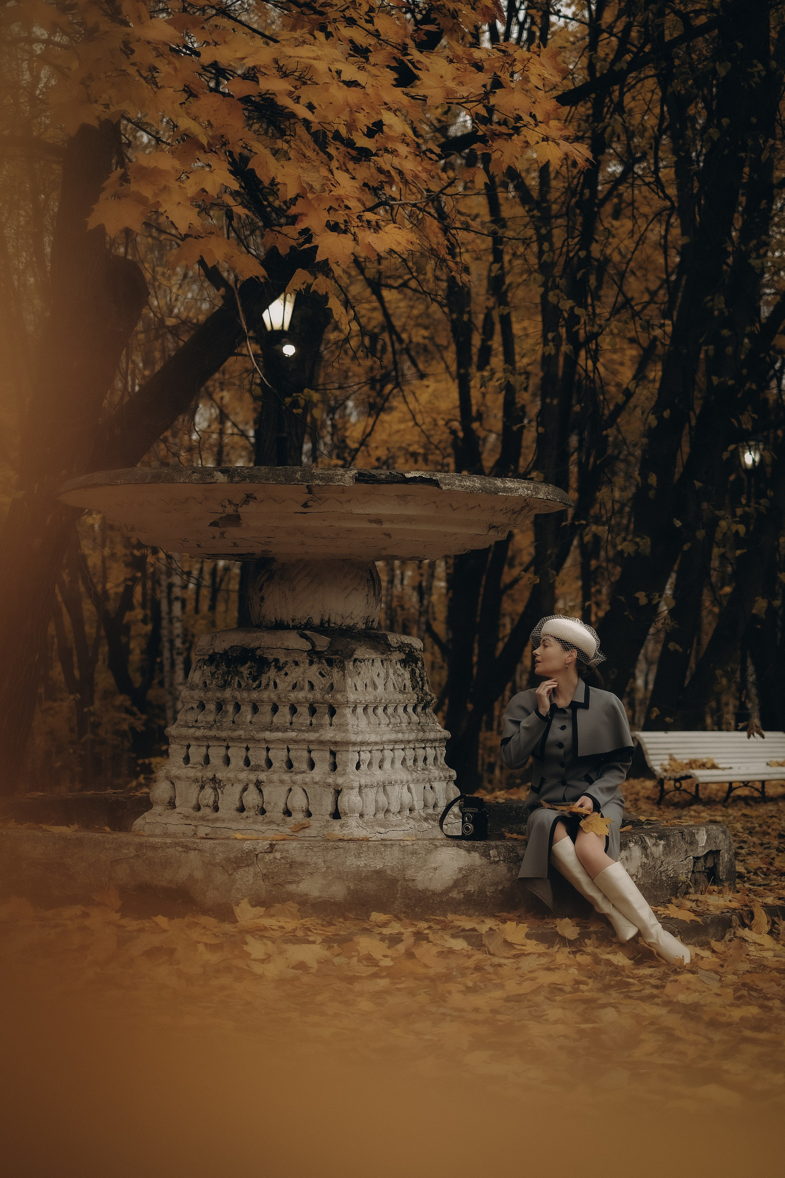Осень в Нескучном саду. Свадебный и семейный фотограф в Москве Инника Кетлер