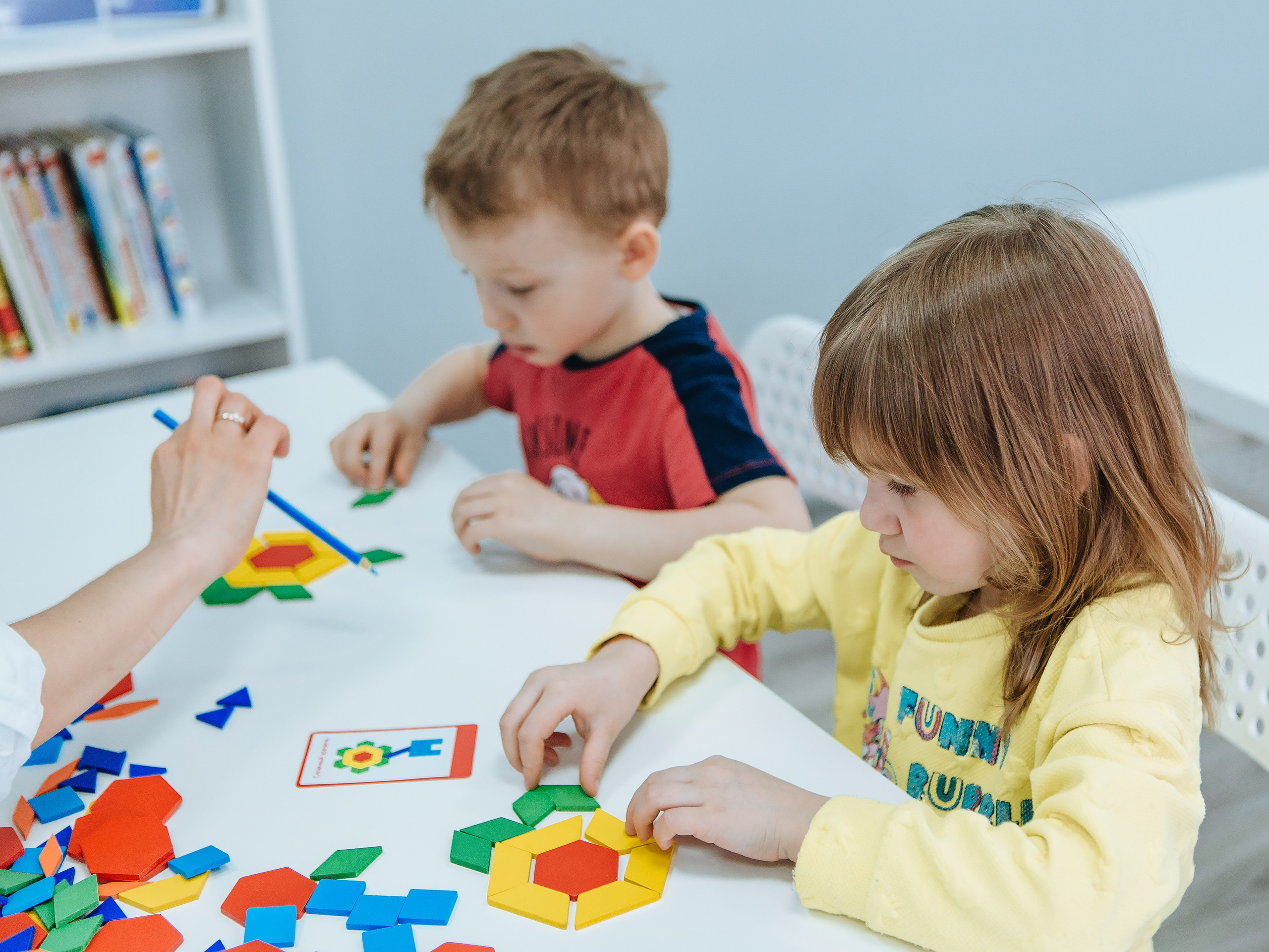 Контент-фотосессия для школы детского развития. Фотограф Москва и Московская область