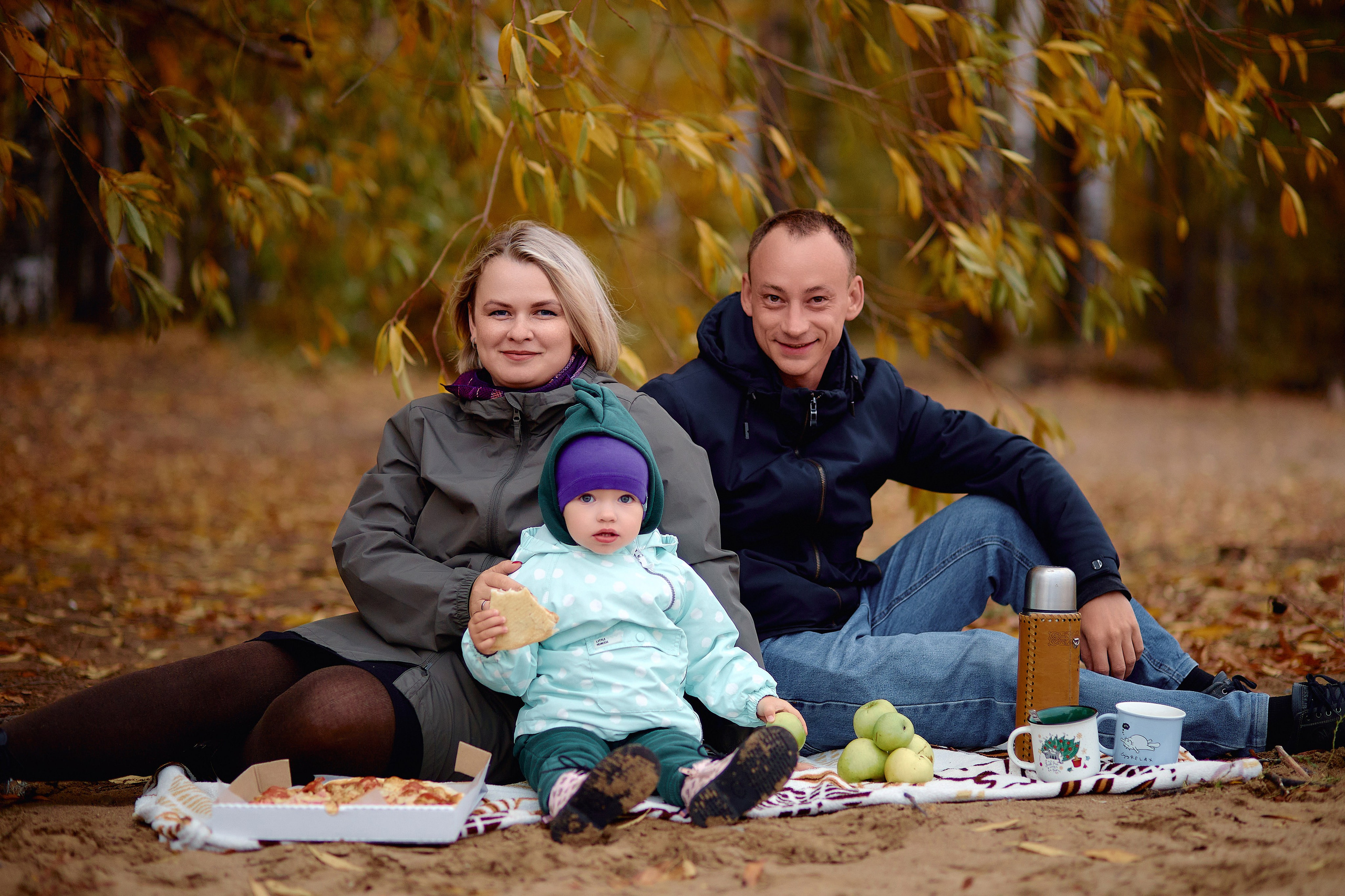 Ваня, Ксюша и Катюша. Свадебный фотограф Чайковский