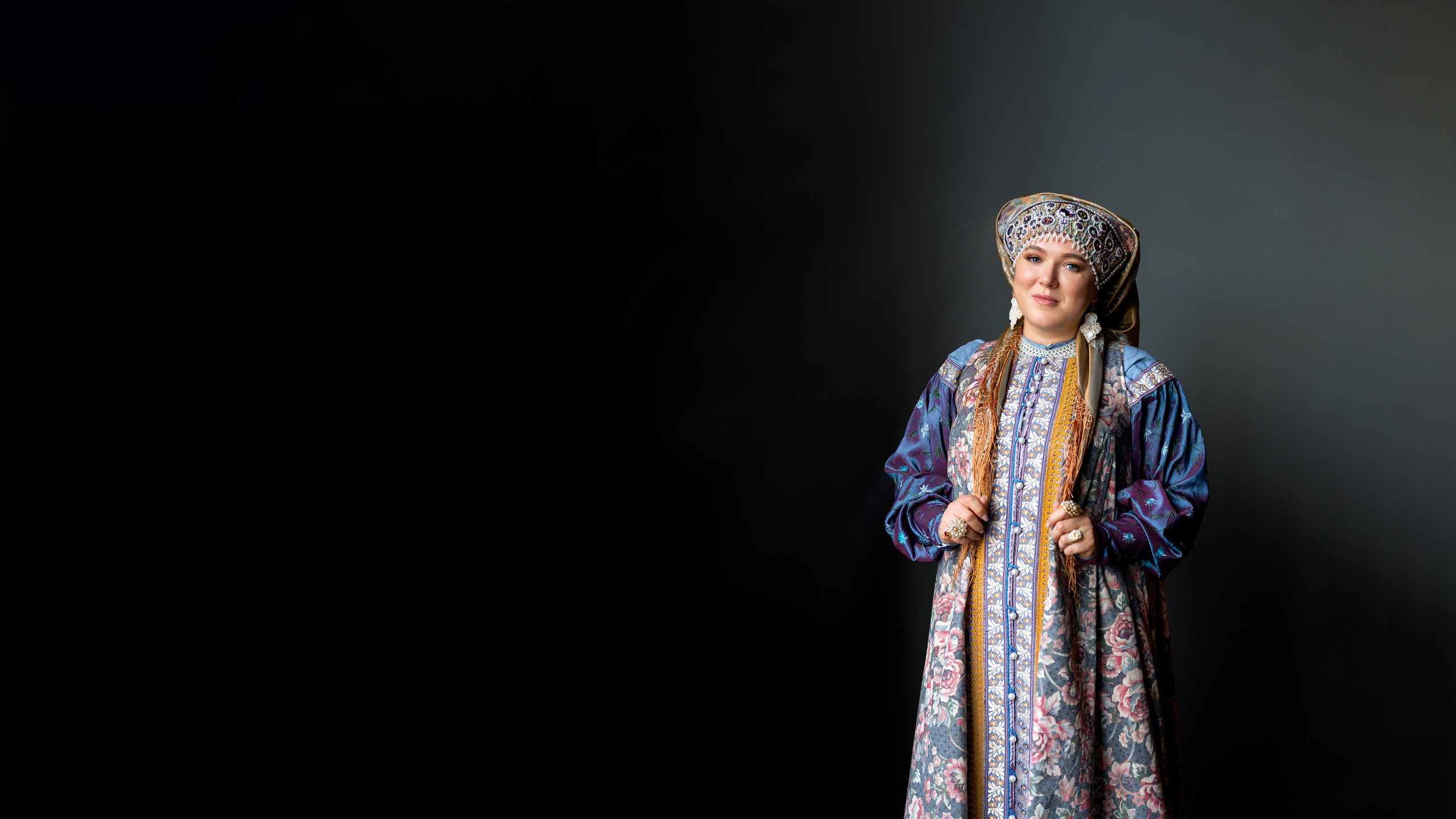 Фотосессия в русском народном костюме. Фотограф Юлия Кондратьева