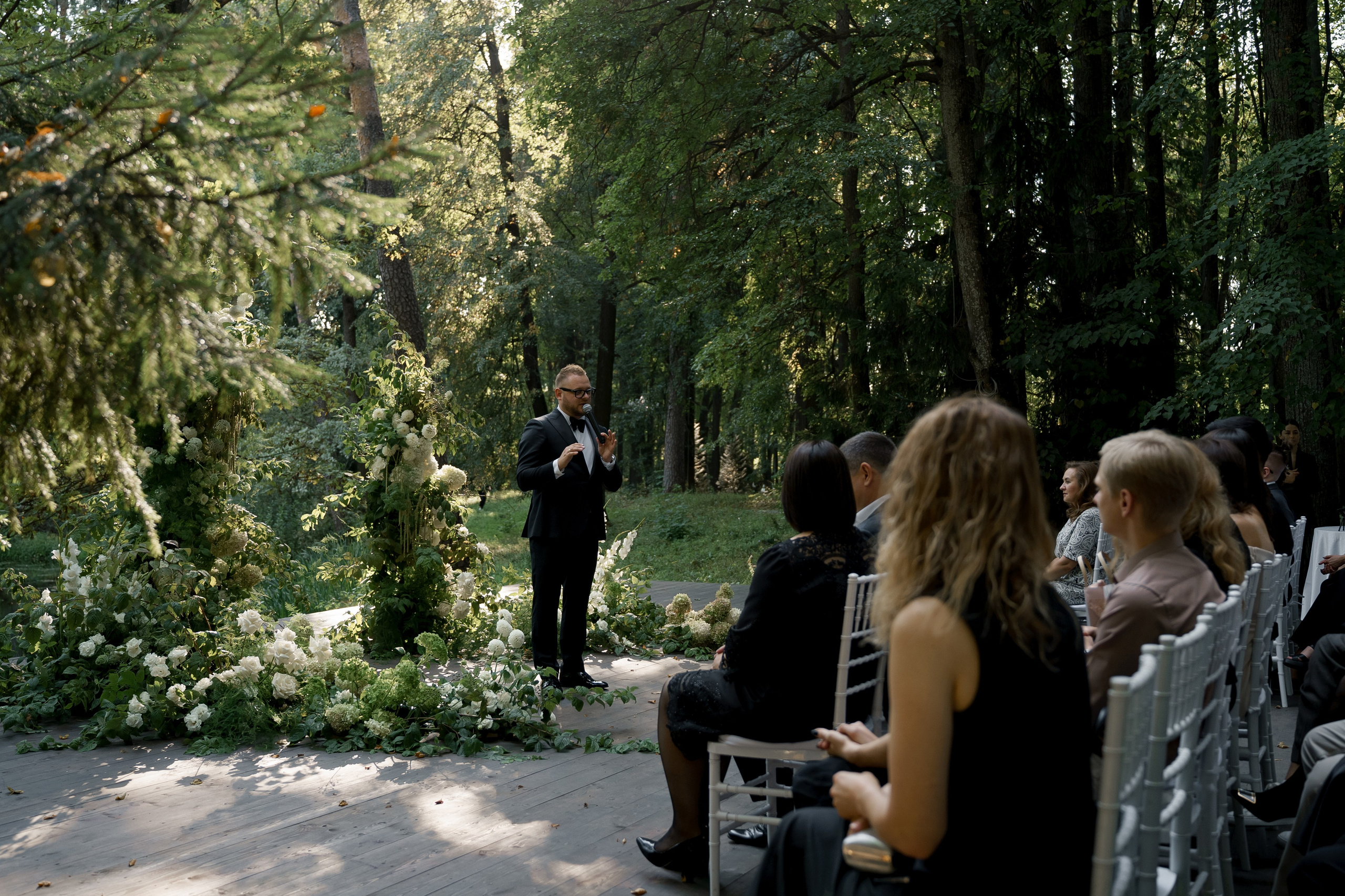 Лес Ивент хаус. Свадебный фотограф Губина Марина