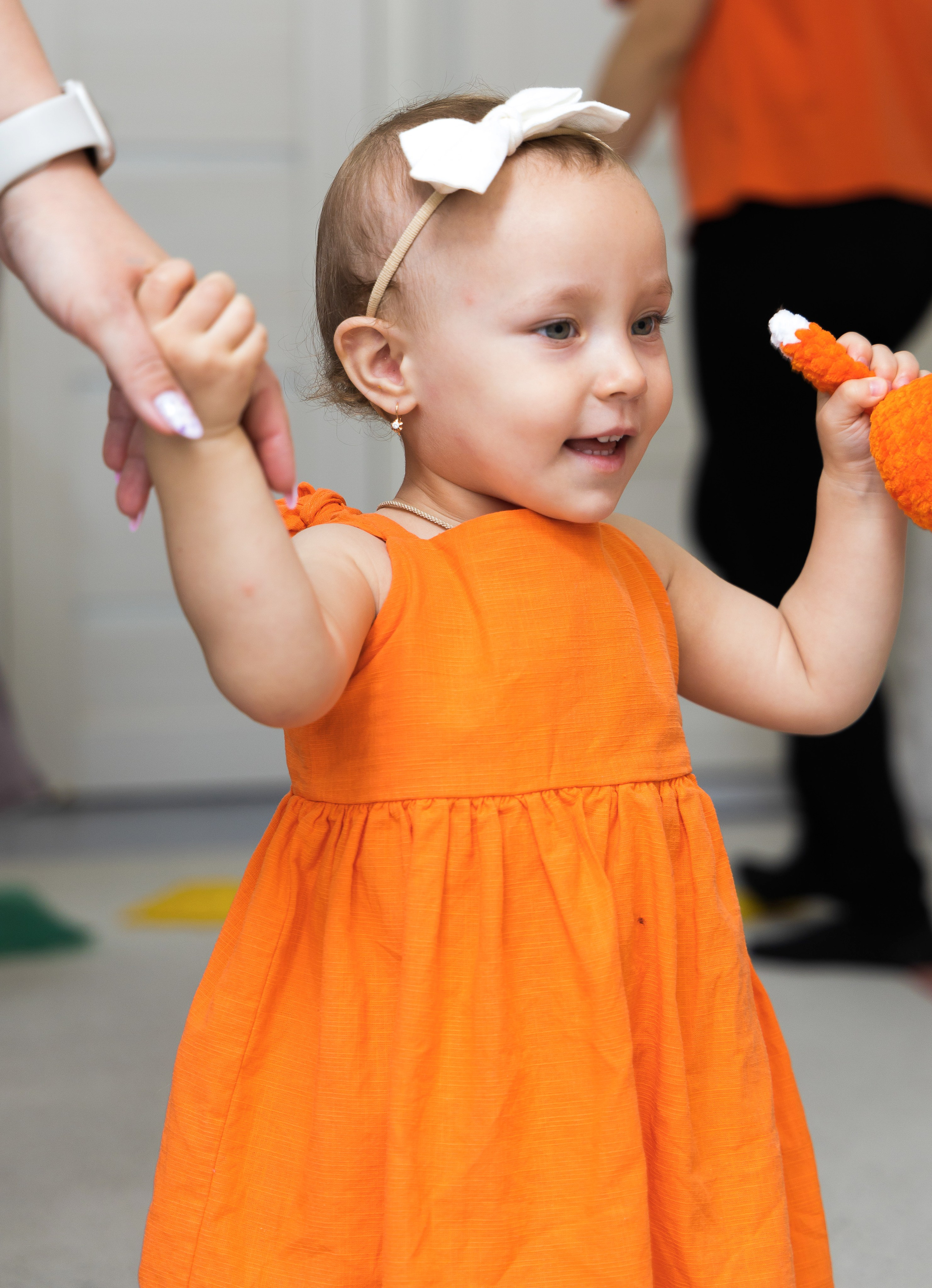 — Оранжевое занятие в Детском клубе «Буквашка» в Жуковском