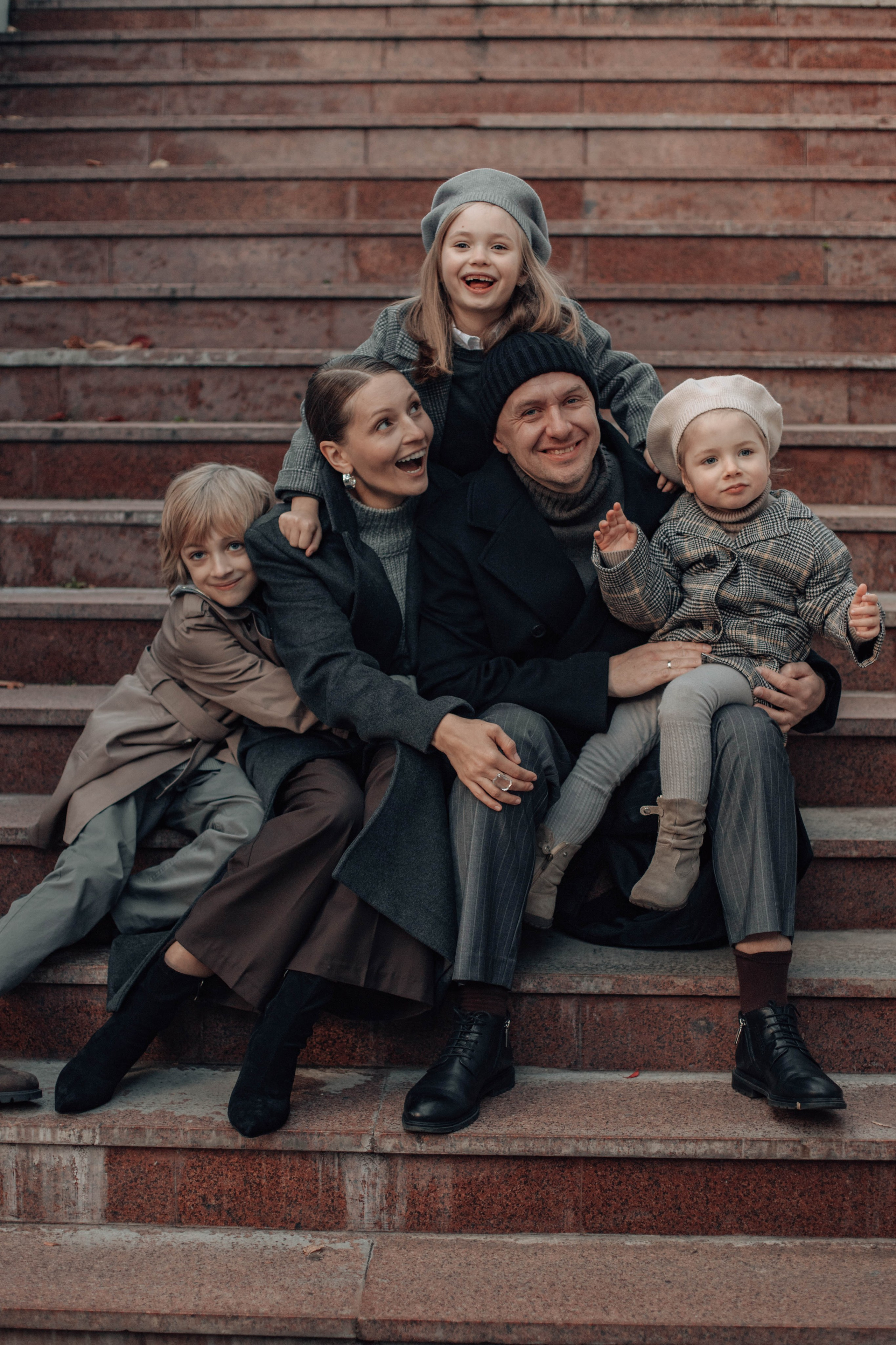 Большая семья. Семейный фотограф Москва Ирина Малышева