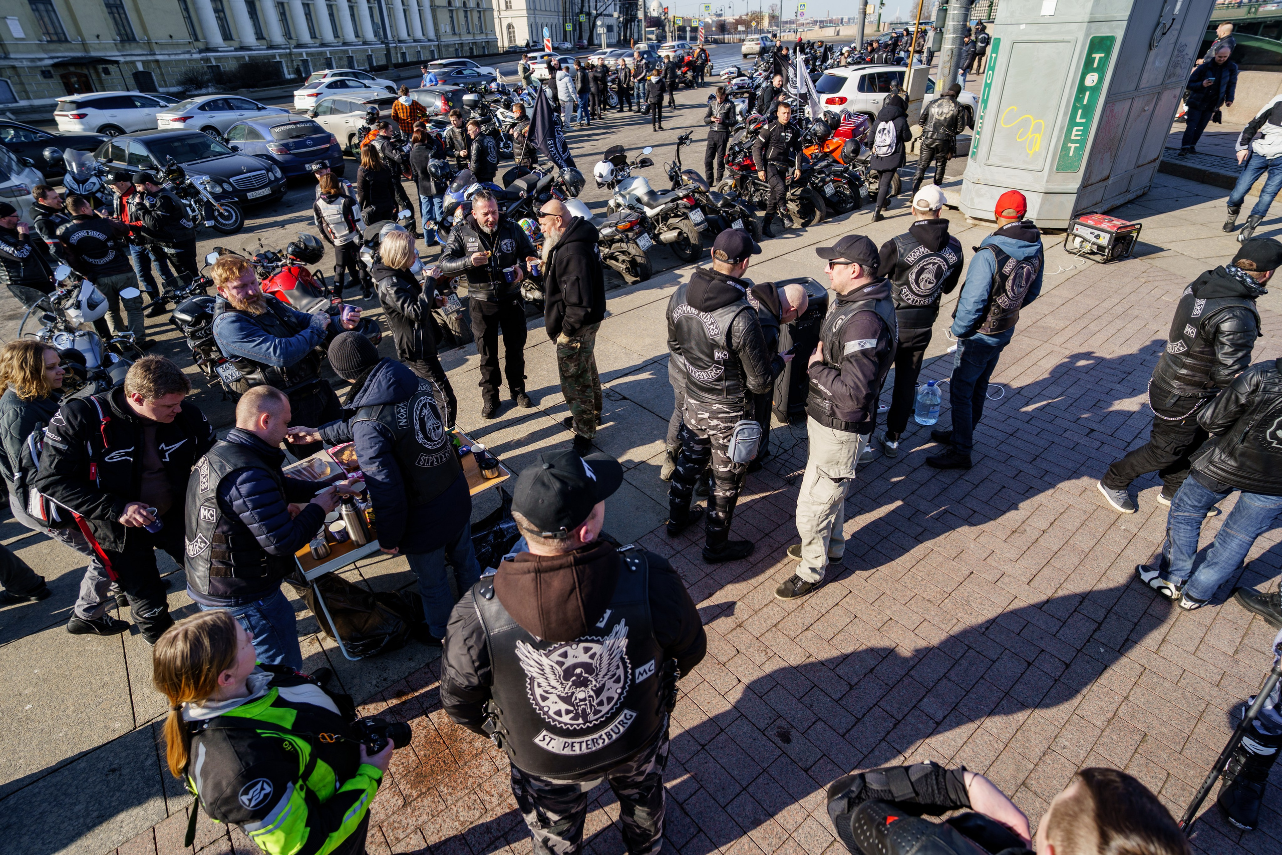 Прохват мотоклуба Norman Riders ч.1. Концертный и репортажный фотограф в Санкт-Петербурге Слава Пахомов