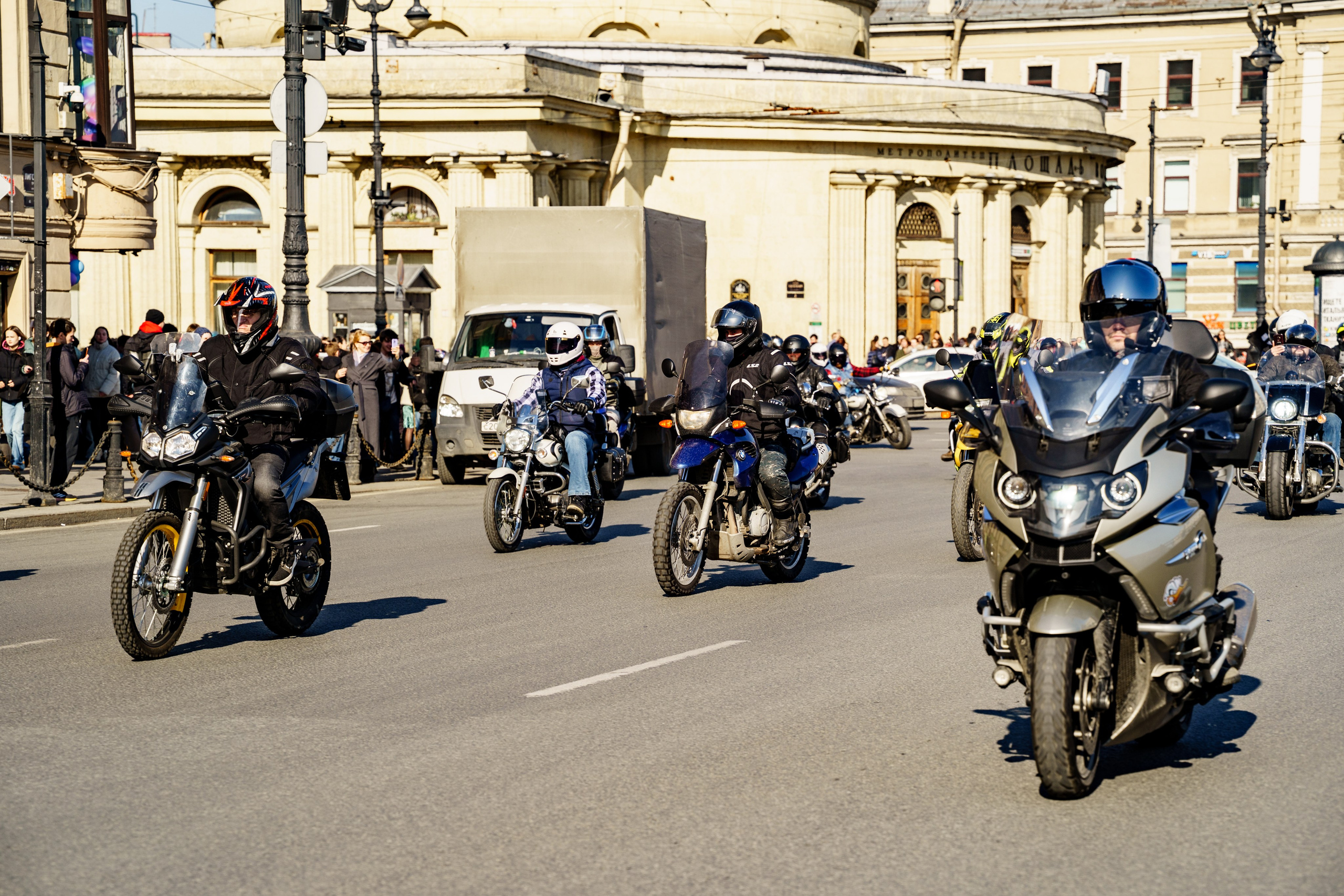 Прохват мотоклуба Norman Riders ч.1. Концертный и репортажный фотограф в Санкт-Петербурге Слава Пахомов