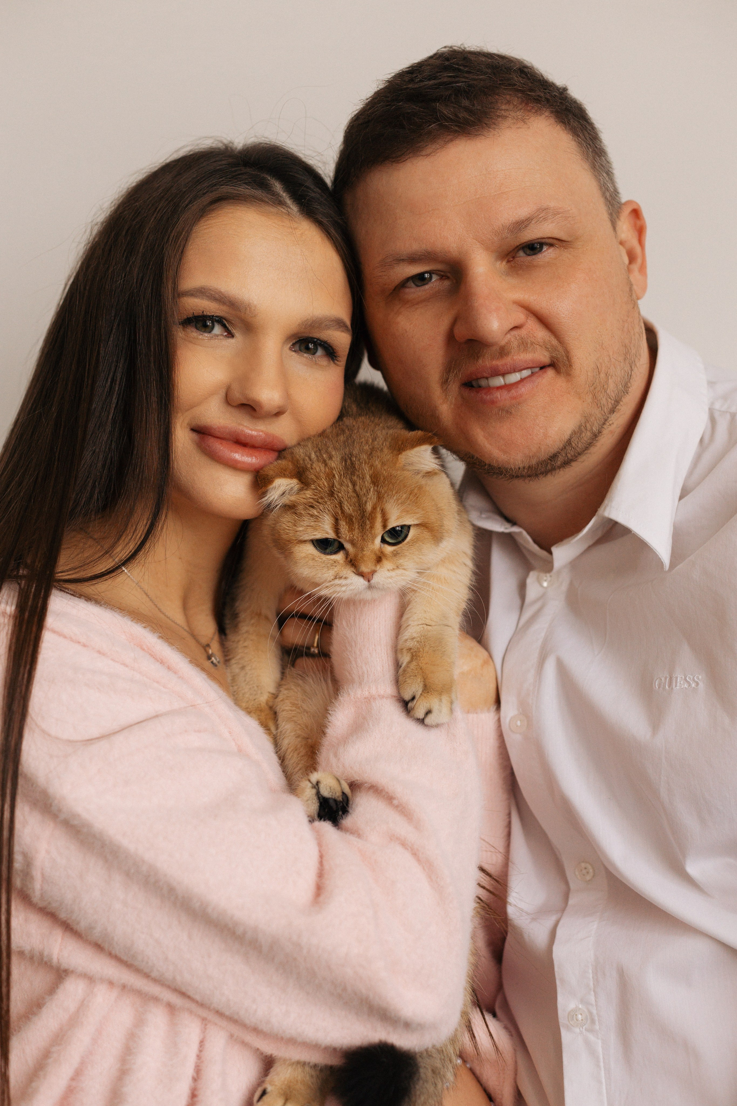 Фотосессия беременности с кошкой — фотограф Кристина Филимонова