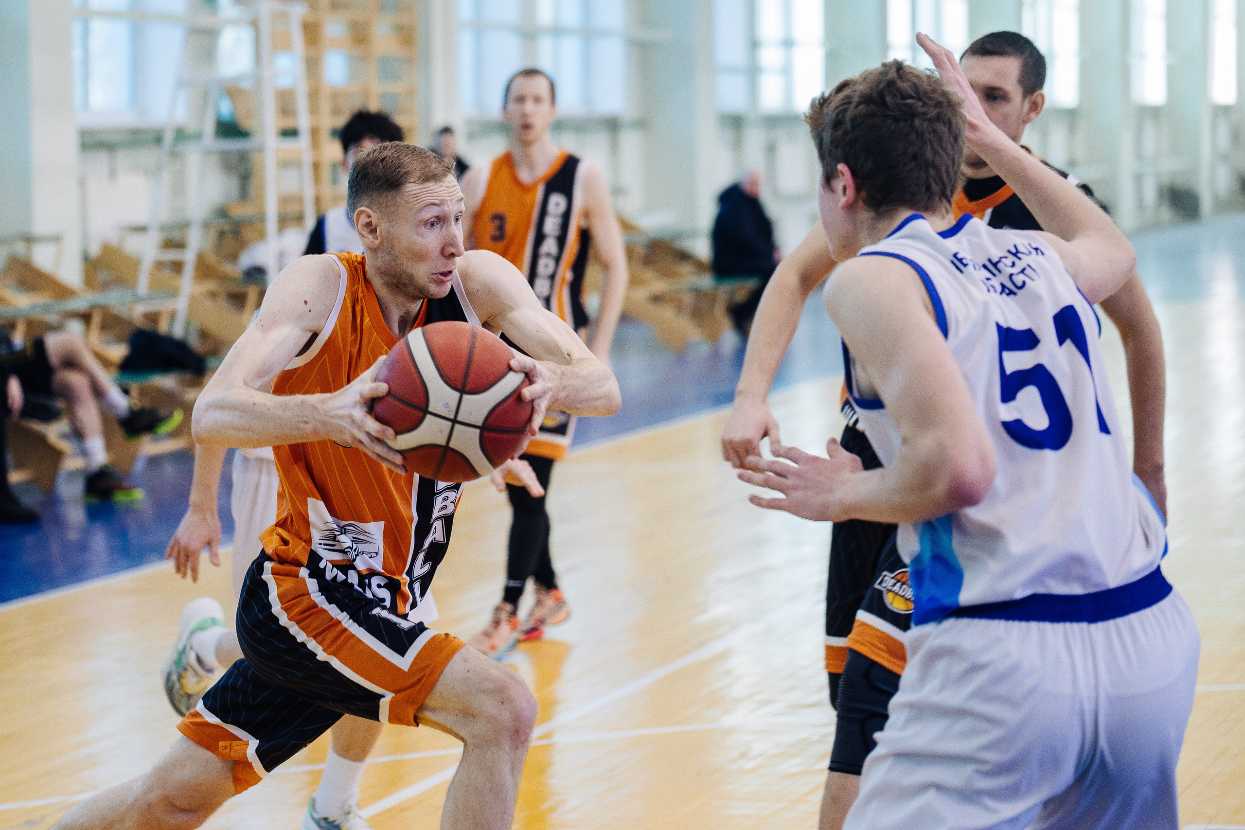 Любительский Чемпионат Магнитогорска по баскетболу // 09.02.25. Денис Прохоров Фотограф в г. Магнитогорск