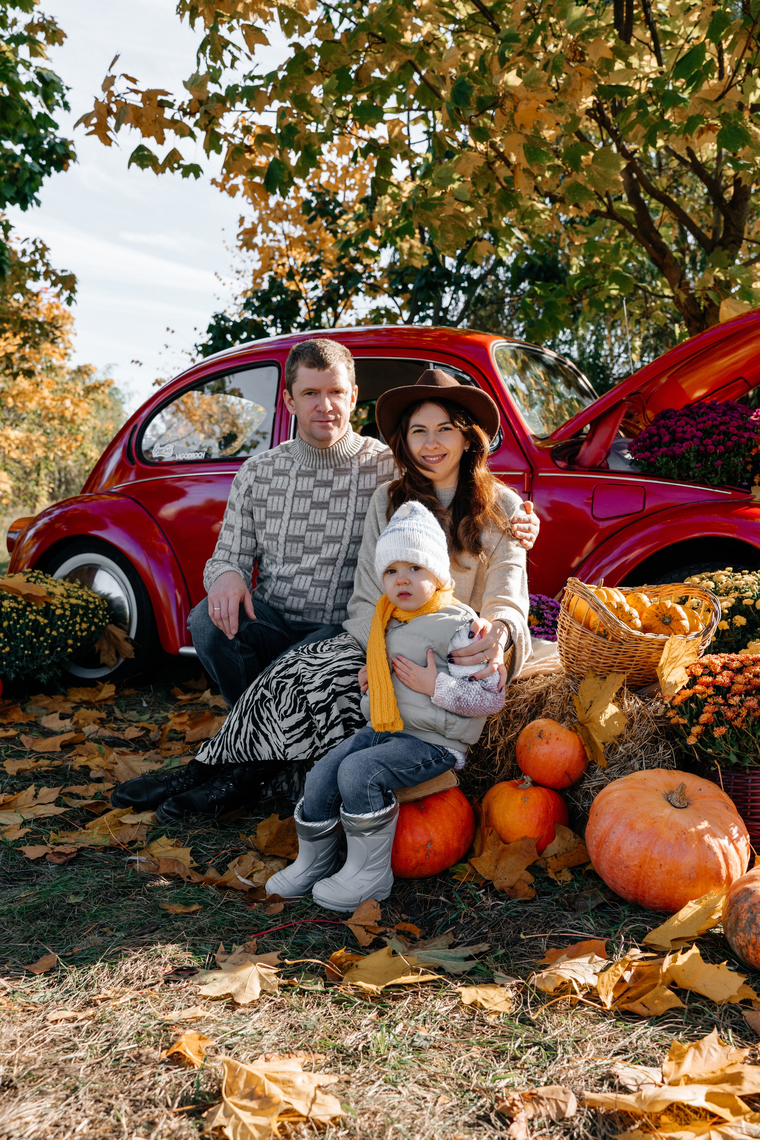 Ослепительная осень в кадре. Ваш семейный фотограф в Минске — Вика Трегубова