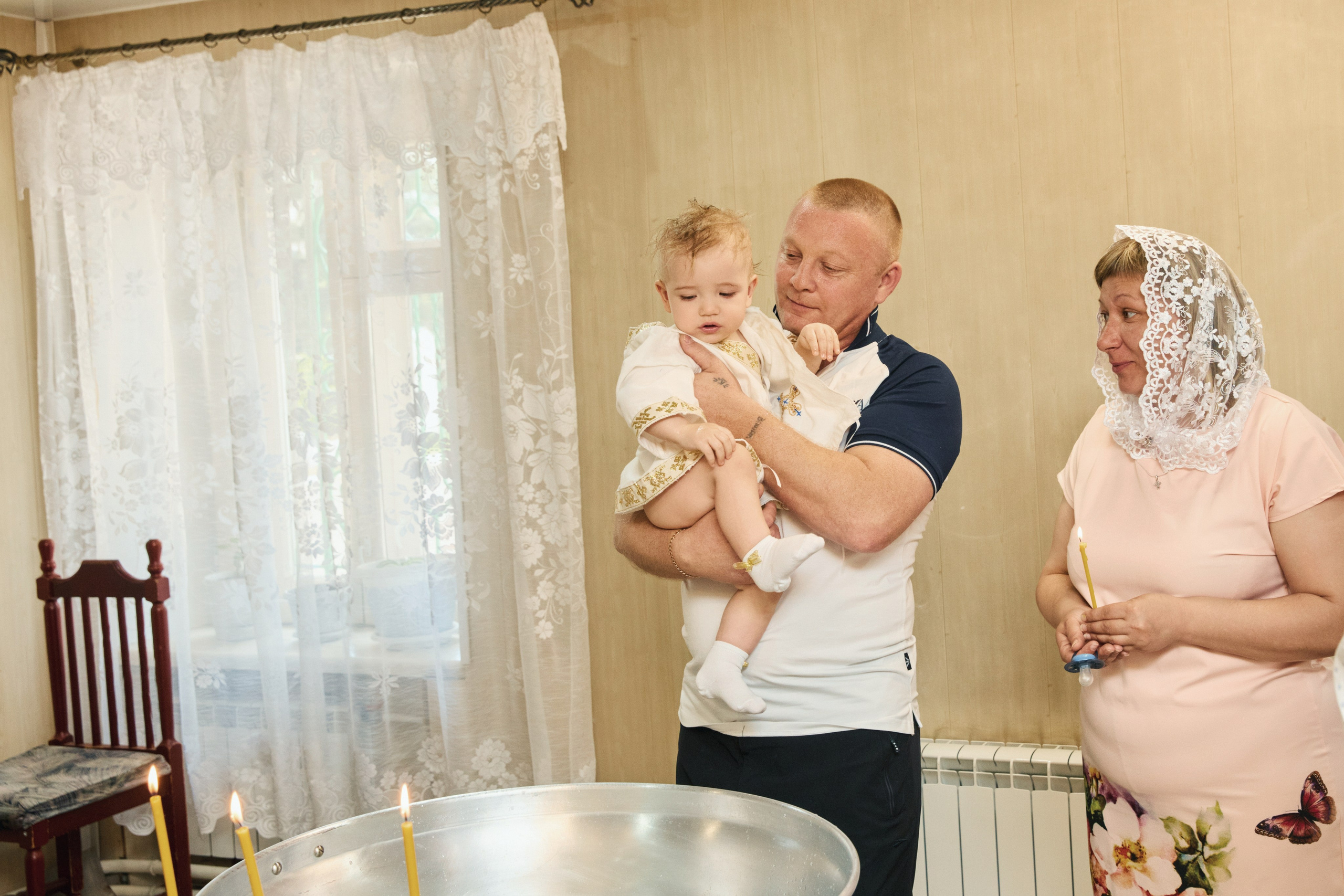 Фотосъемка таинства крещения