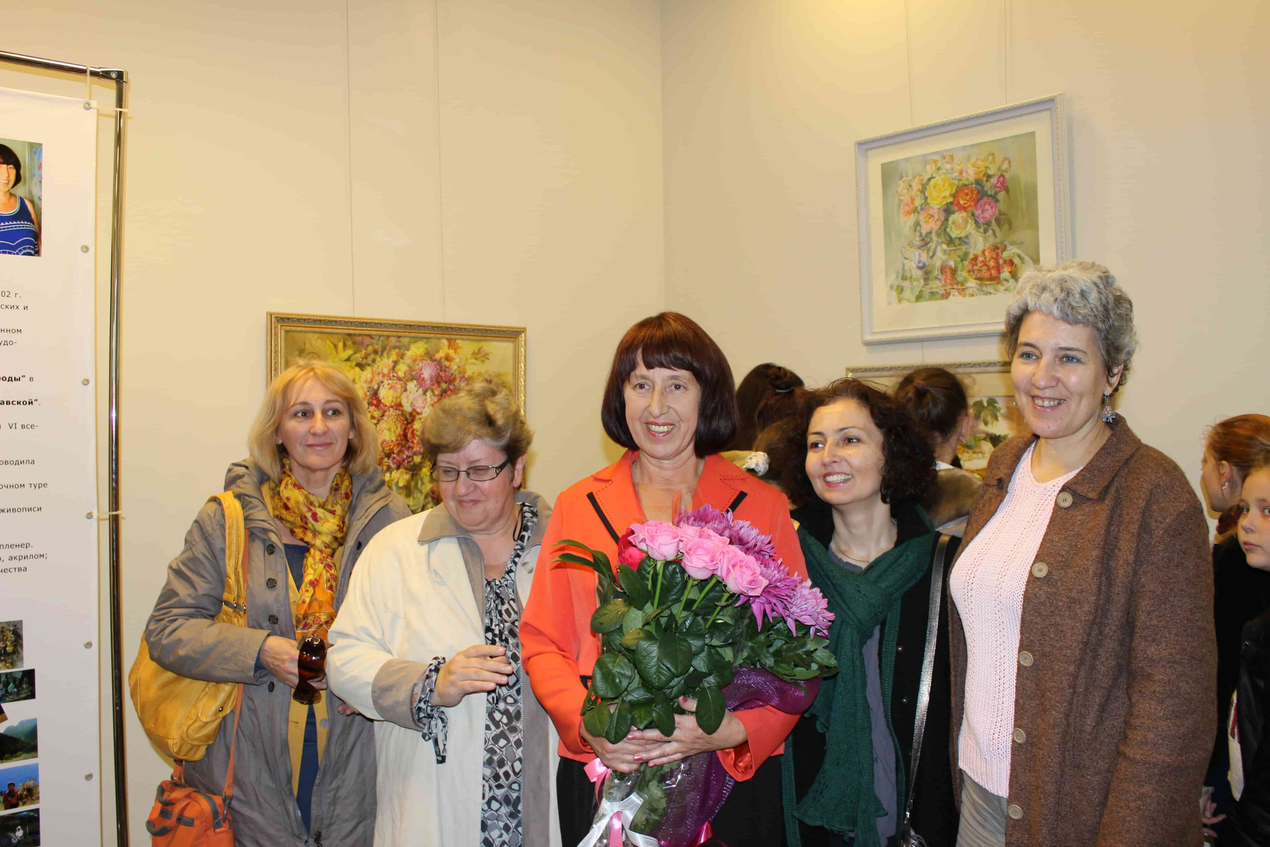 Выставка Галины Поплавской «Учитель и ученики». Свет акварели Галины Поплавской