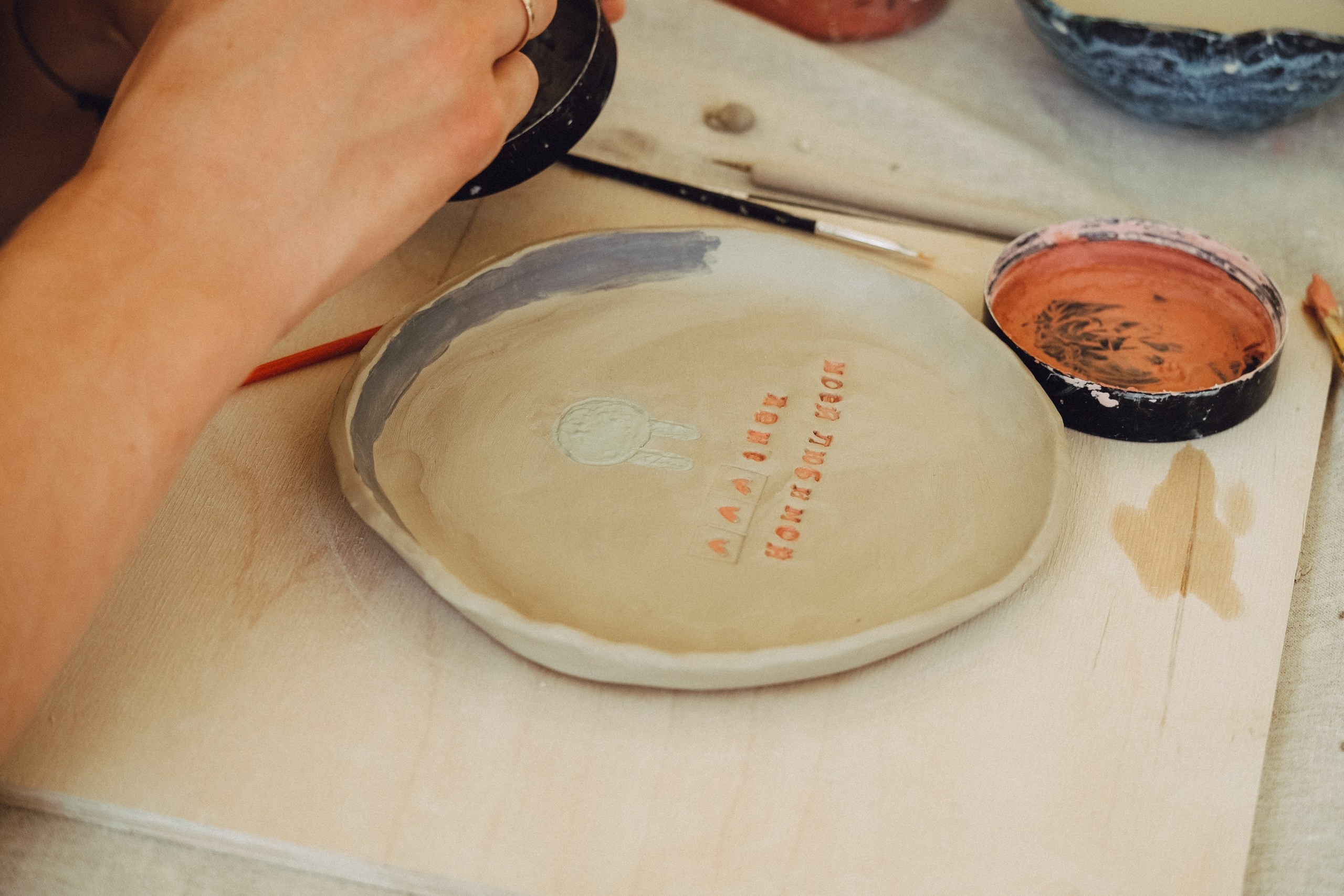 Любовь в студии лепки. Профессиональный фотограф, Санкт-Петербург — Виктория Богомолова