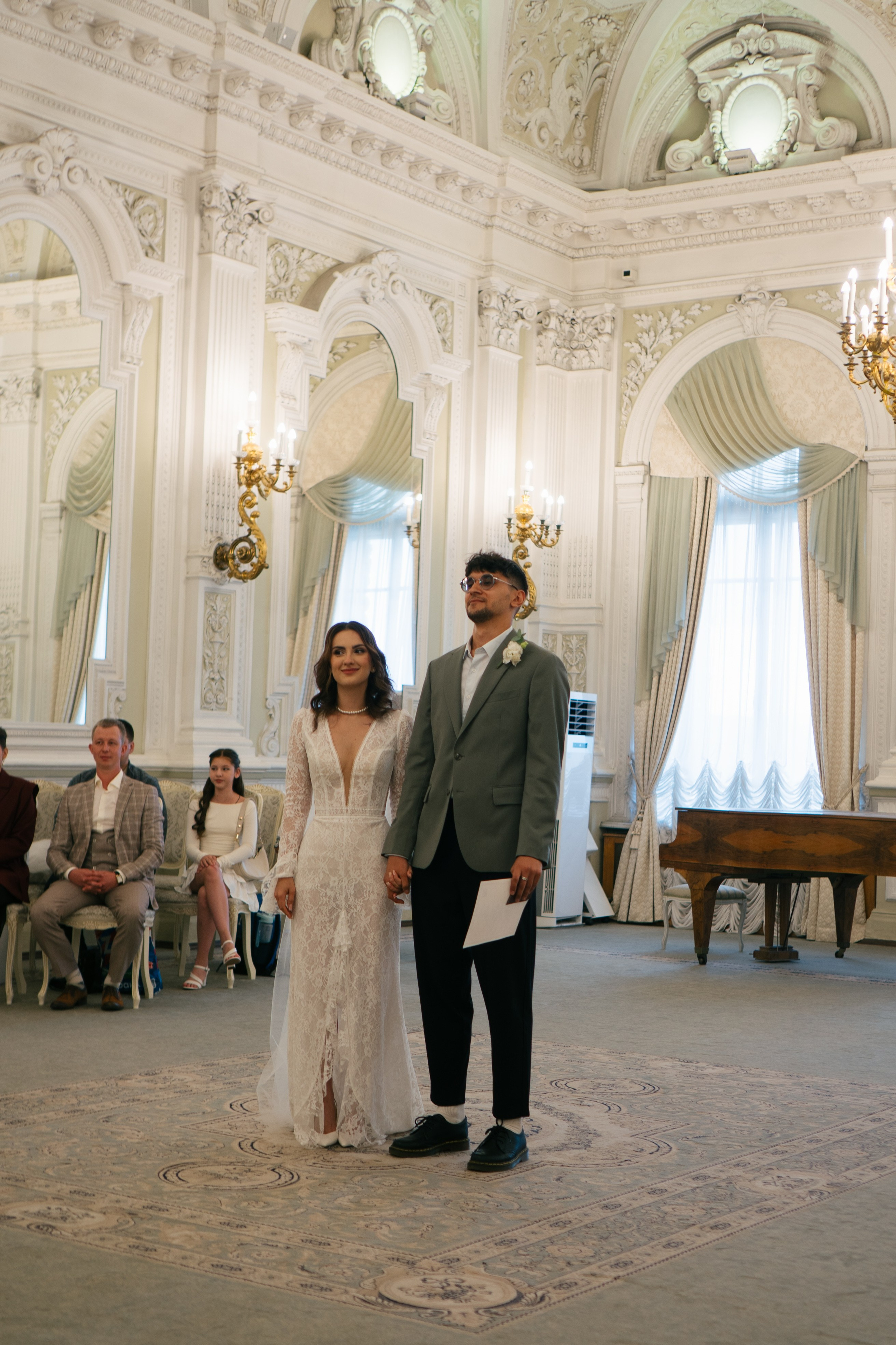 СВАДЕБНАЯ СЬЕМКА В ПЕРВОМ ДВОРЦЕ БРАКОСОЧЕТАНИЯ. Профессиональный фотограф, Санкт-Петербург — Виктория Богомолова
