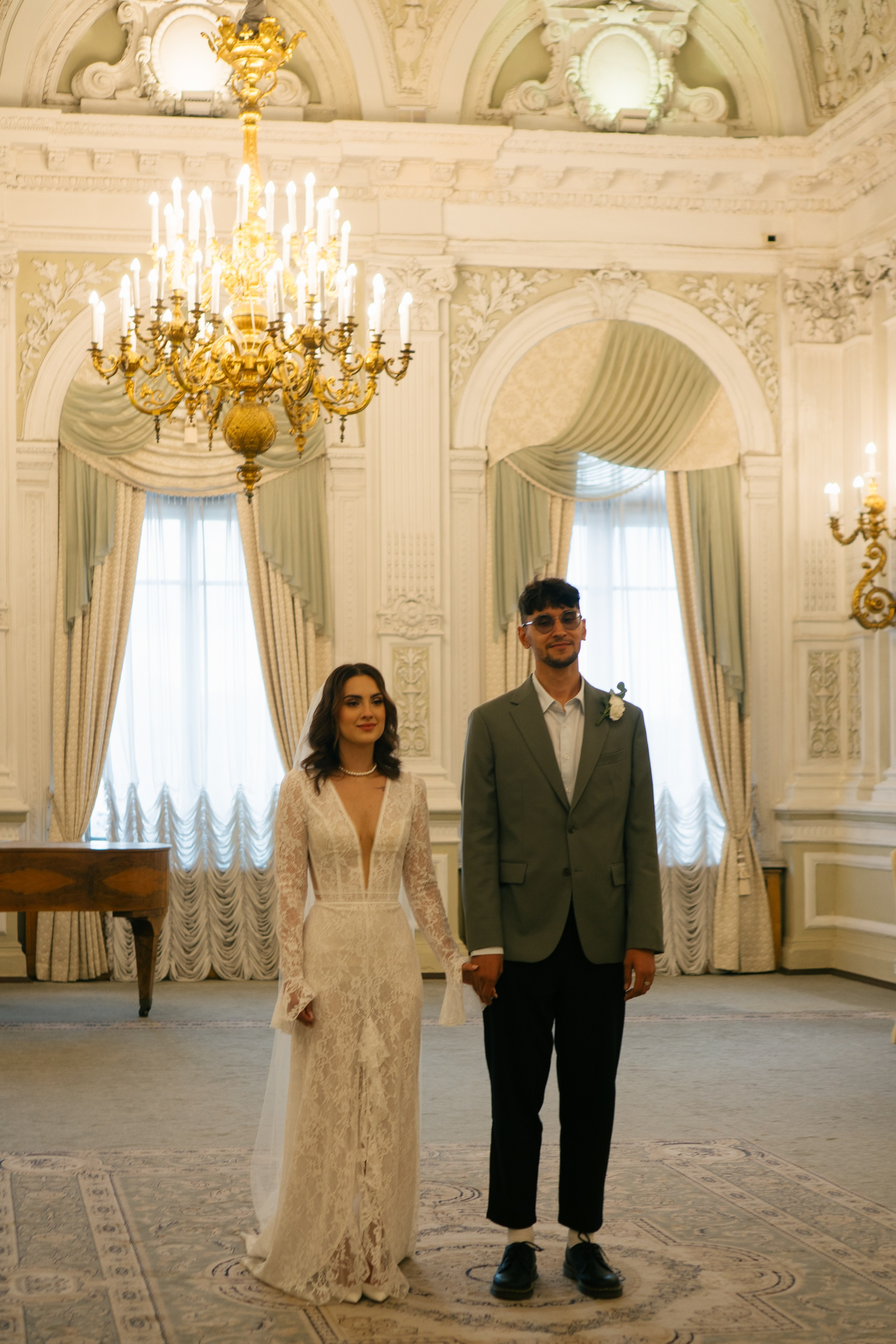 СВАДЕБНАЯ СЬЕМКА В ПЕРВОМ ДВОРЦЕ БРАКОСОЧЕТАНИЯ. Профессиональный фотограф, Санкт-Петербург — Виктория Богомолова