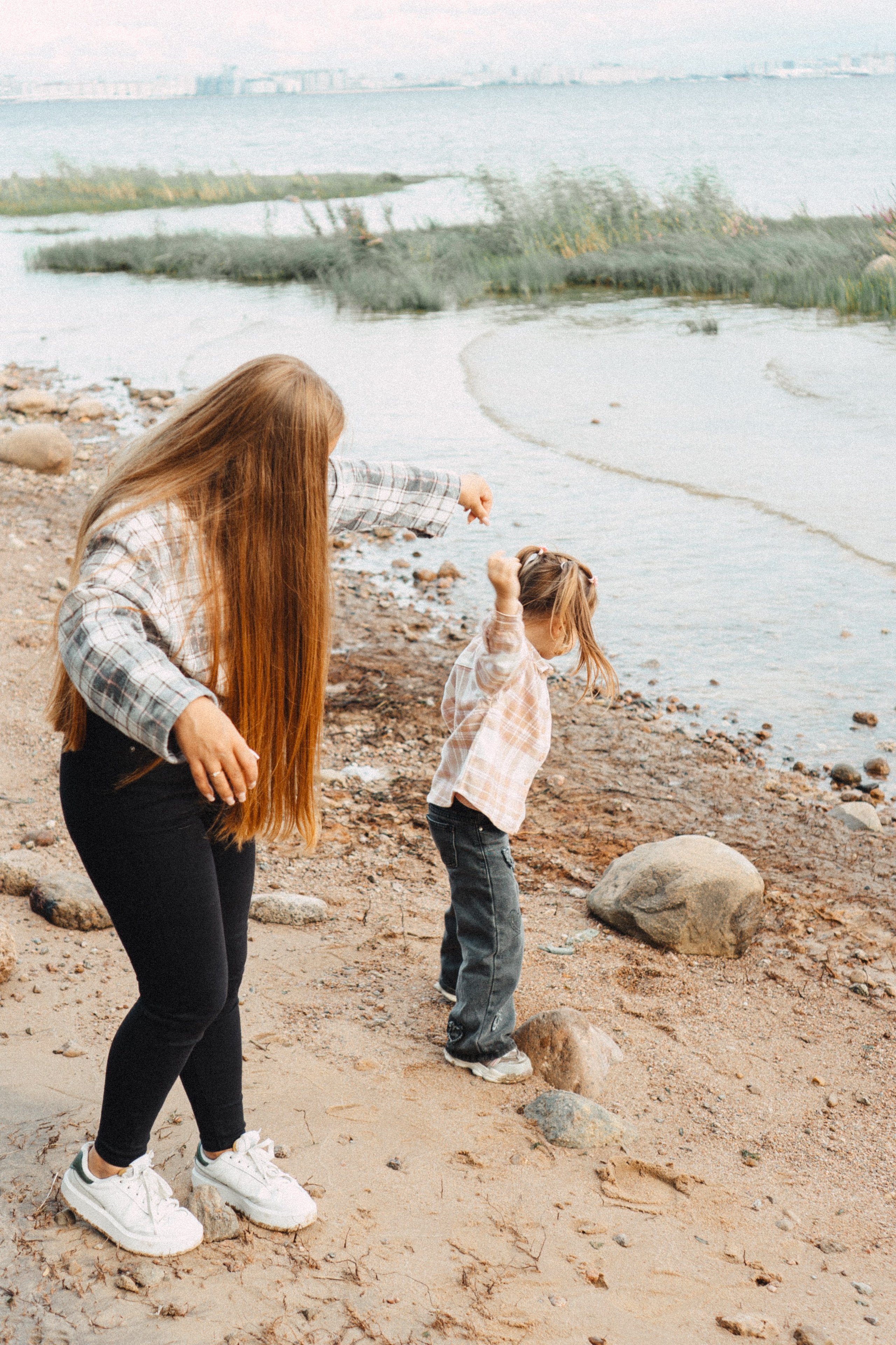 МАМА И ДОЧКА НА ФИНСКОМ ЗАЛИВЕ. Профессиональный фотограф, Санкт-Петербург — Виктория Богомолова