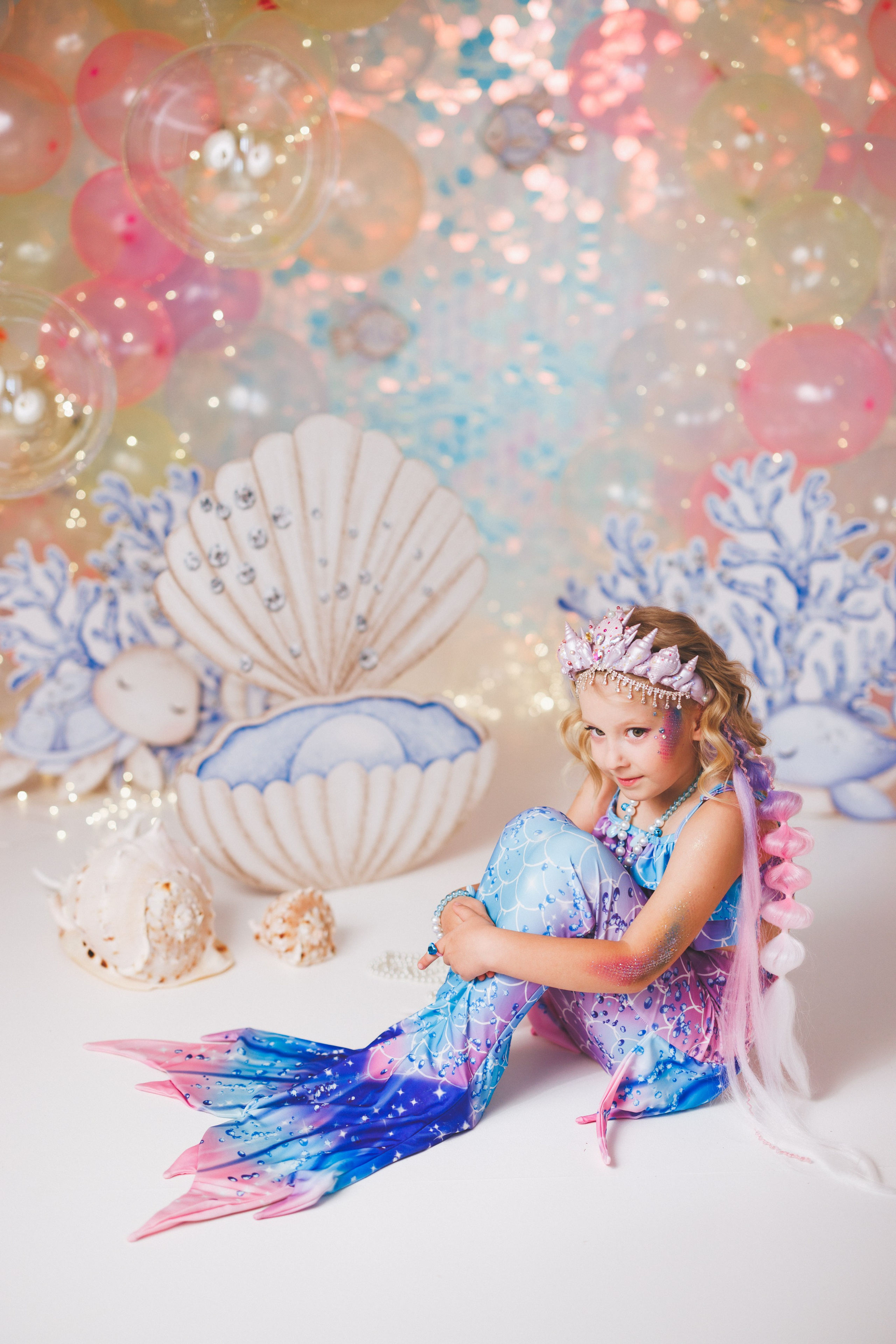 Детская фотосессия в образе «РУСАЛОЧКА», город Краснодар. Семейный и детский фотограф в Краснодаре Анна Трашкова