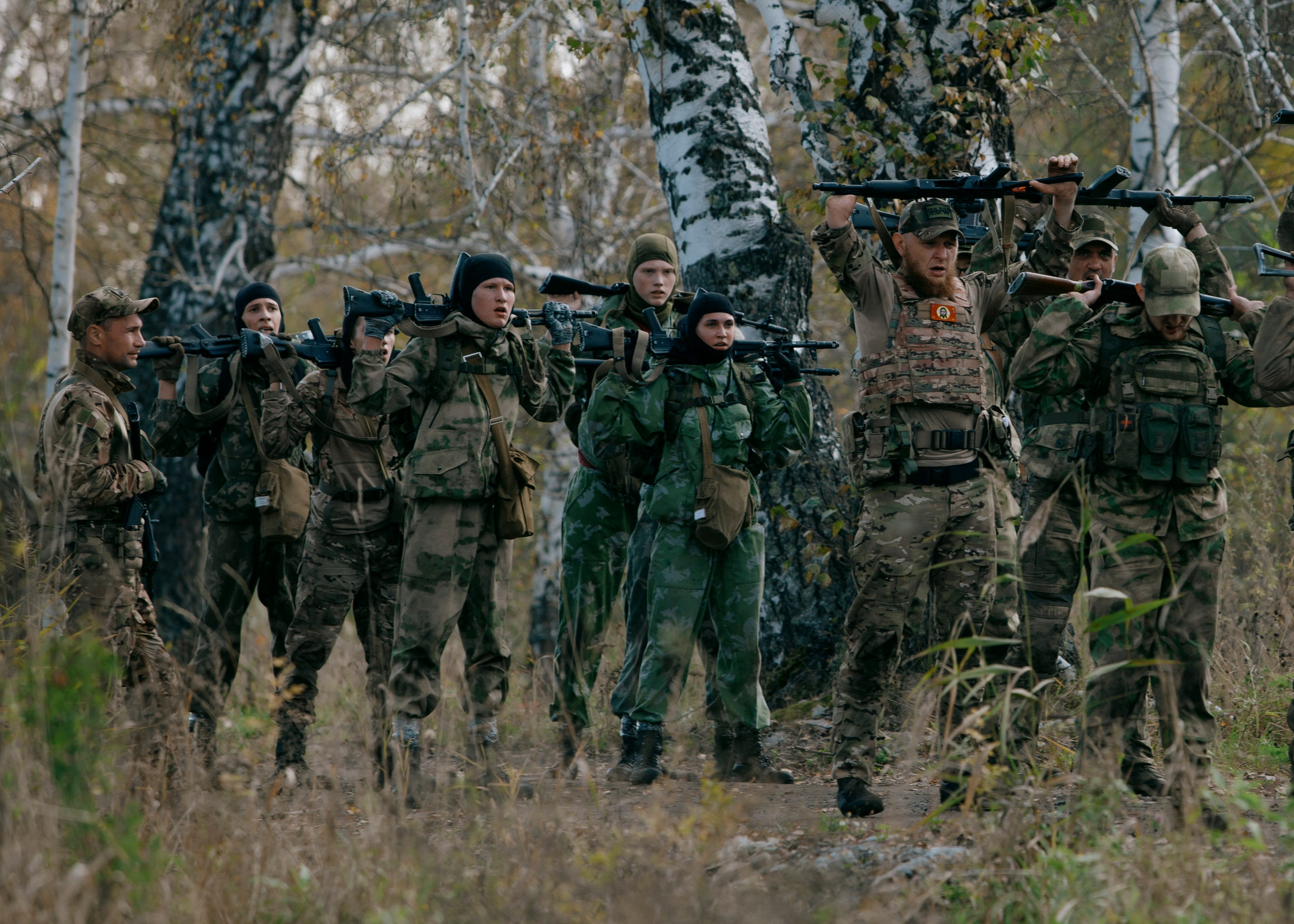Квалификационные испытания. Сдача на шеврон «Боевая Единица». Портретный фотограф в Москве Дарья Цезария