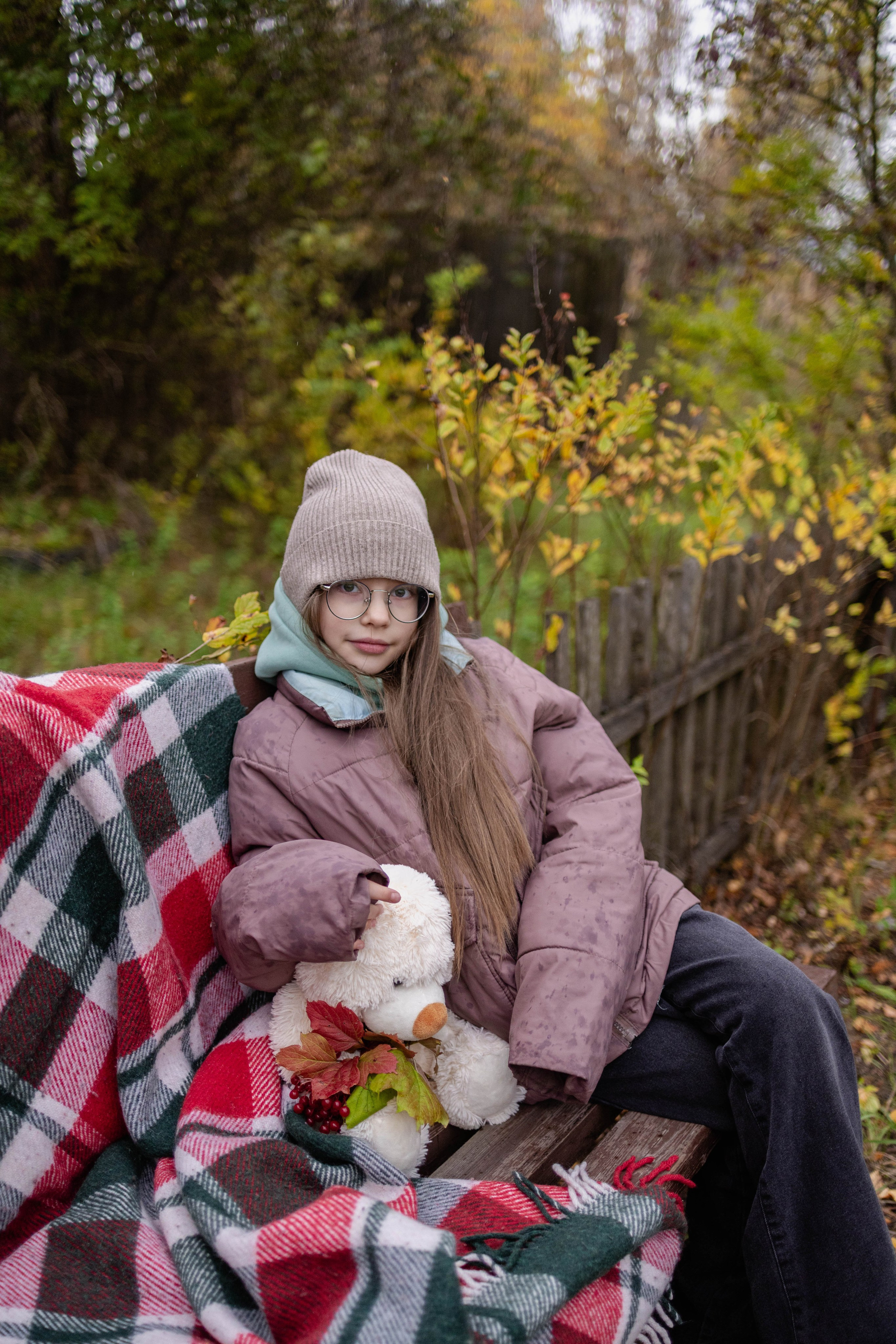 Пикник у дома. Осень. Семейный фотограф в Дзержинске Наталья Лаэтина