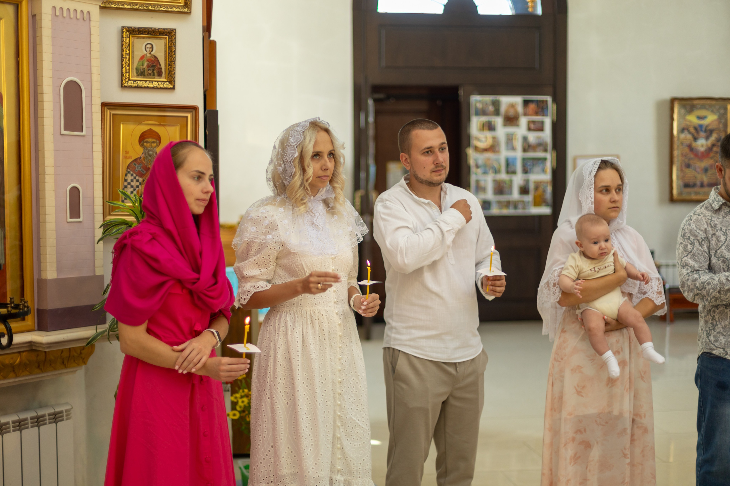 Крещение Артёма (все фото с таинсвта крещения). Фотограф новорожденных. Детский и семейный фотограф Марьяна Юдина