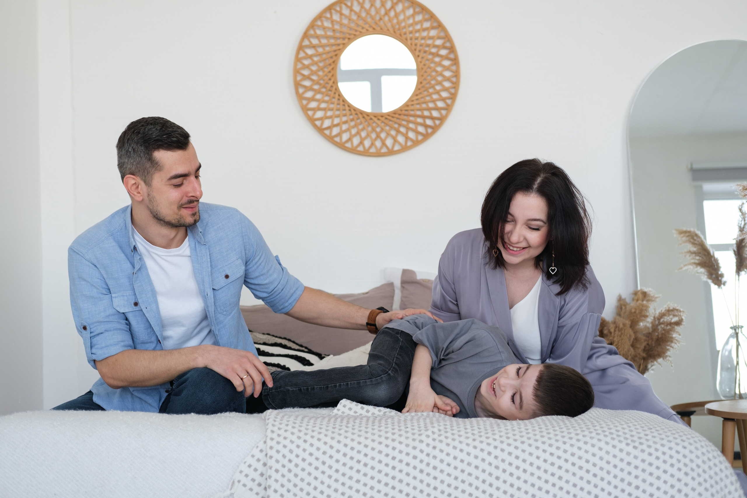 Семён, Кристина, Андрюша. Фотограф Евгения Войко Тюмень