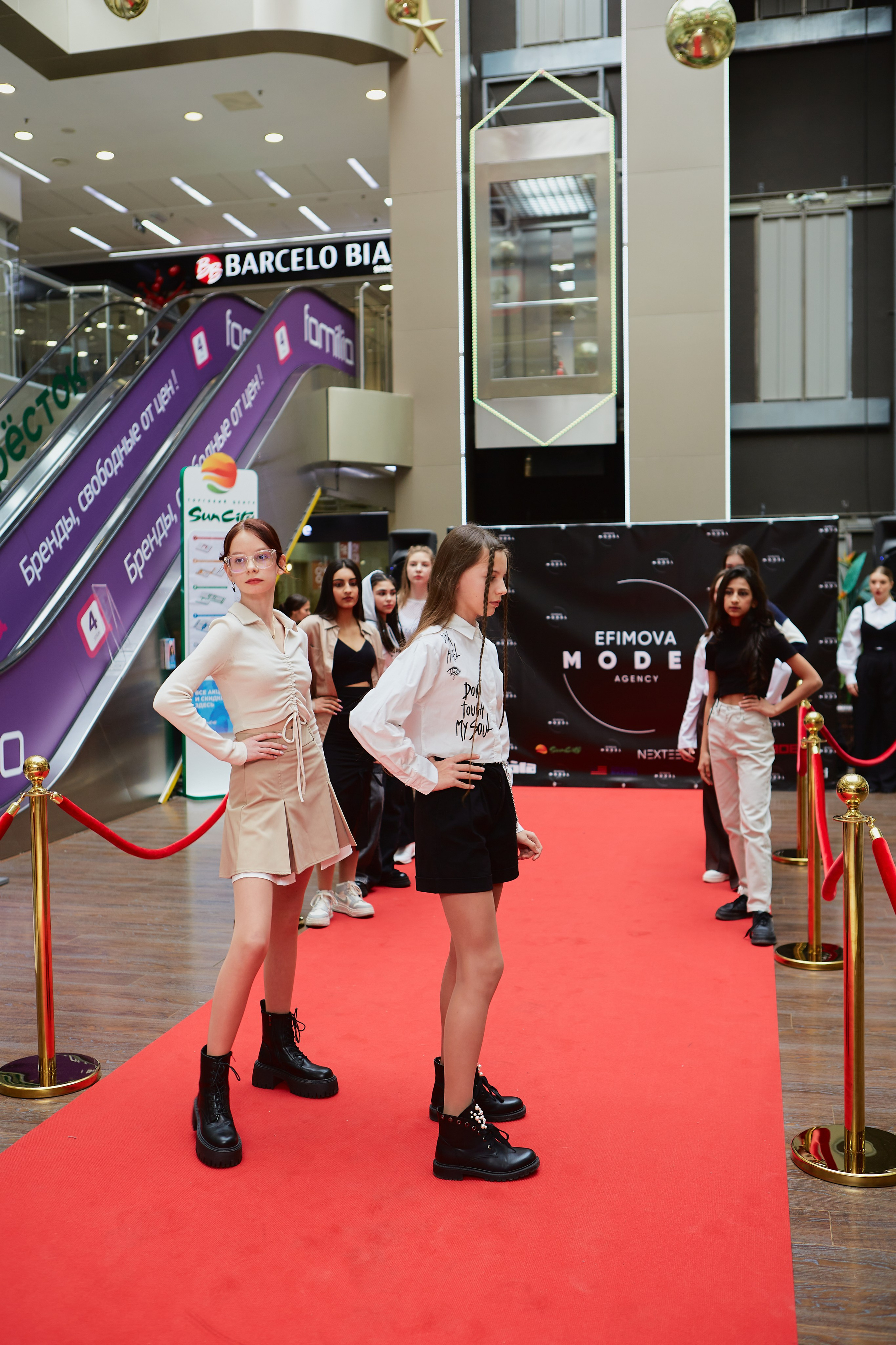 FASHION SHOW ТЦ Sun City. Efimova Model Agency