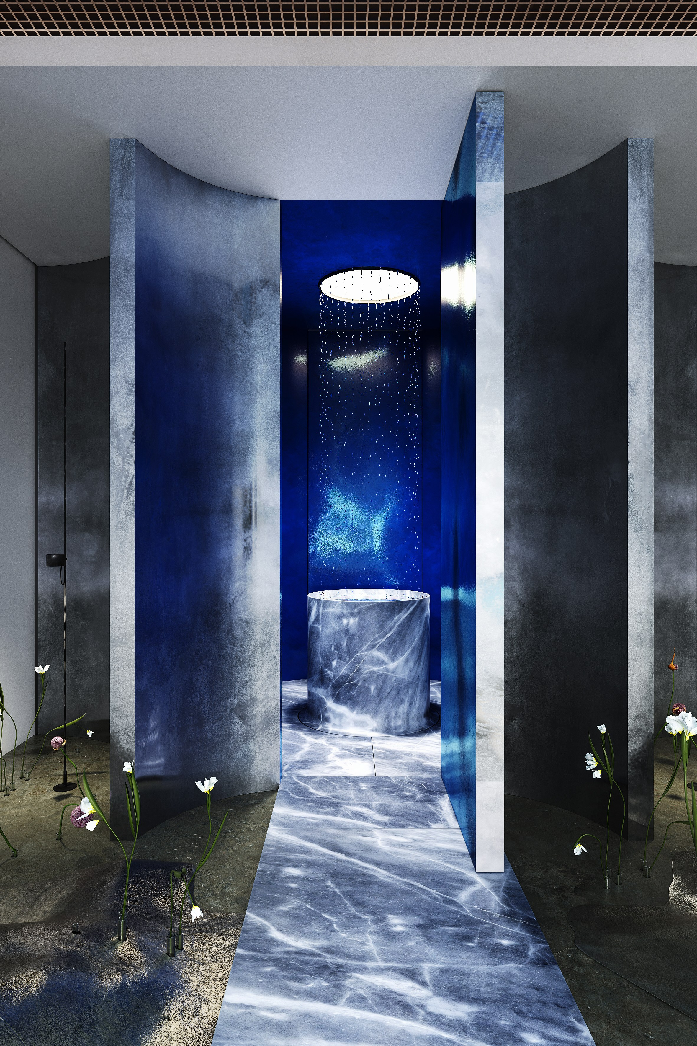 PARIS FLOWER BOUTIQUE. VALERIA GORNOSTAEVA. DESIGN AND VISUALIZATION