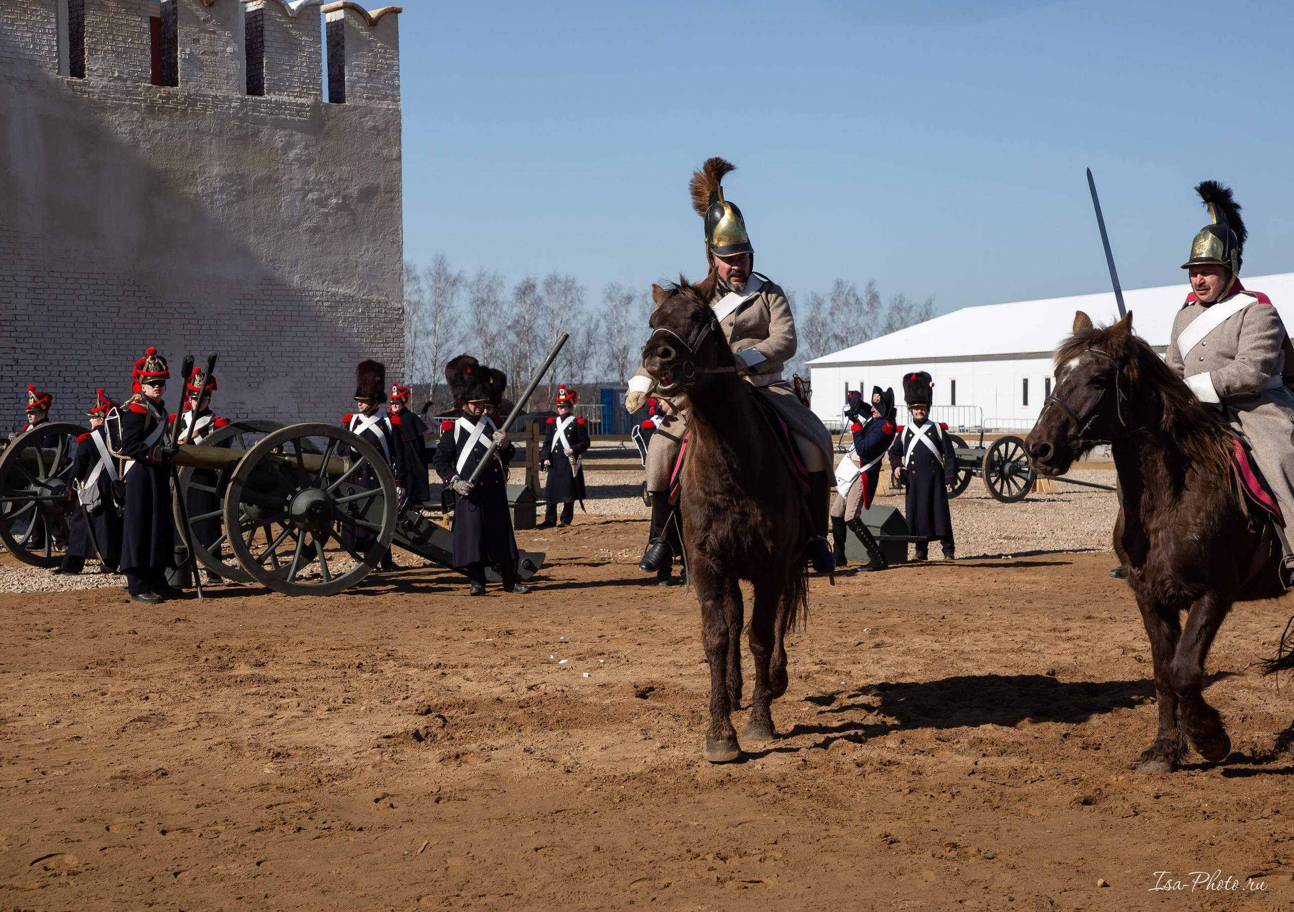 Реконструкция сражения 1812 года. Репортажный фотограф в Москве